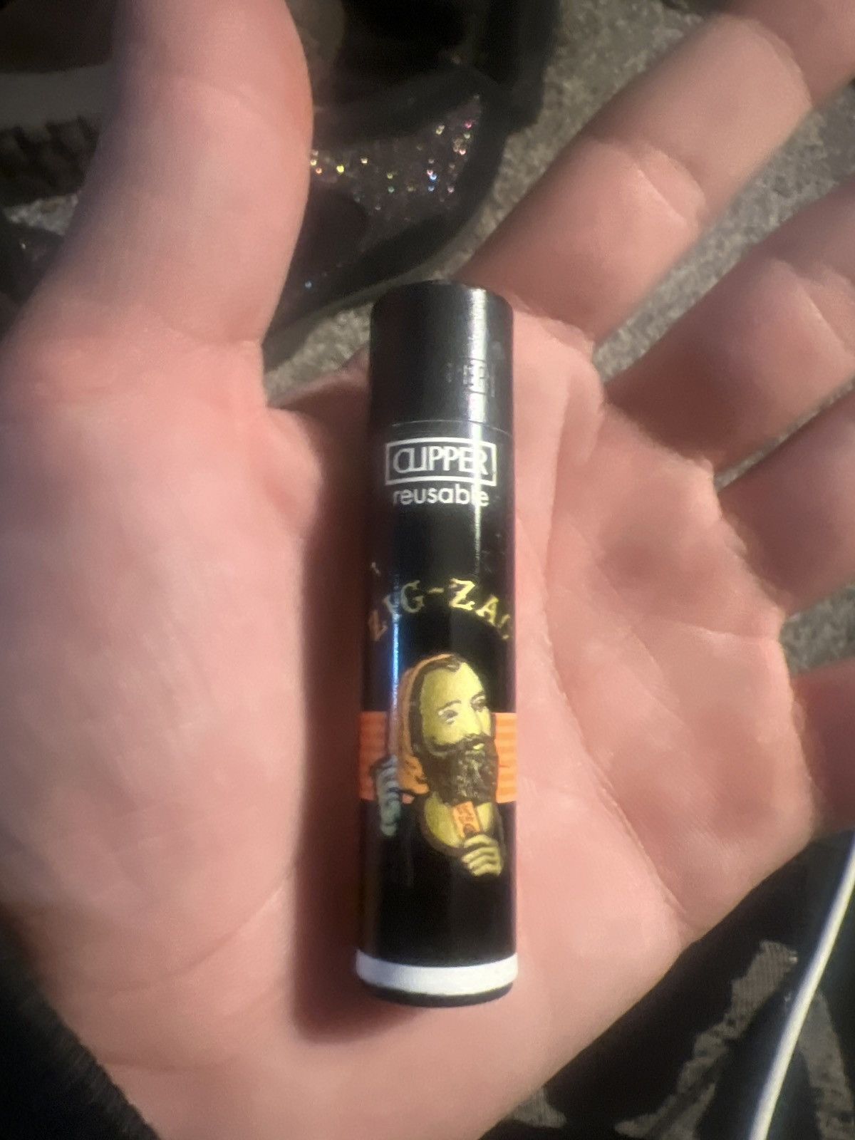 Hypebeast Clipper Zig-Zag Reusable Lighter Size ONE SIZE - 8 Thumbnail