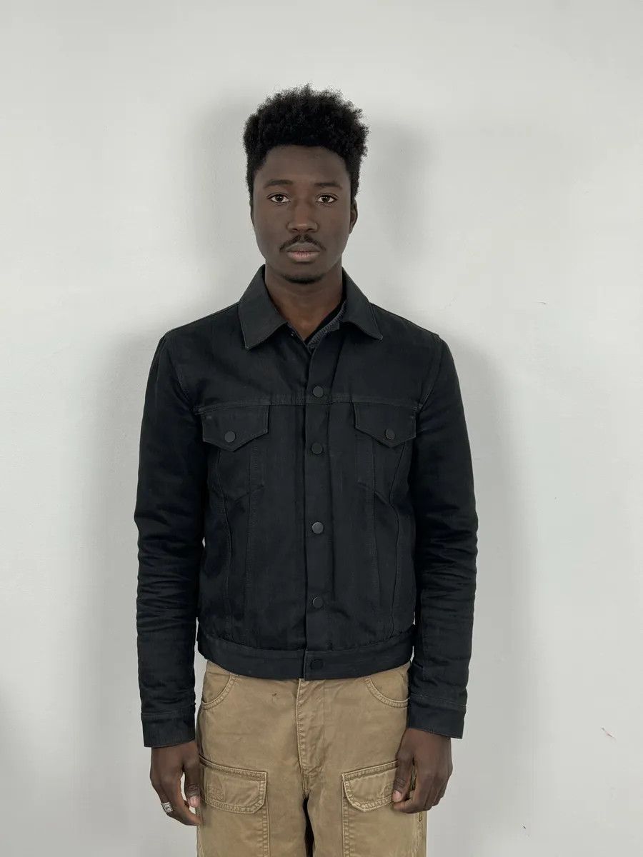 Acne Studios AW2013 Acne Studios Black Jam Bat Denim Trucker Jacket Size US S / EU 44-46 / 1 - 2 Thumbnail