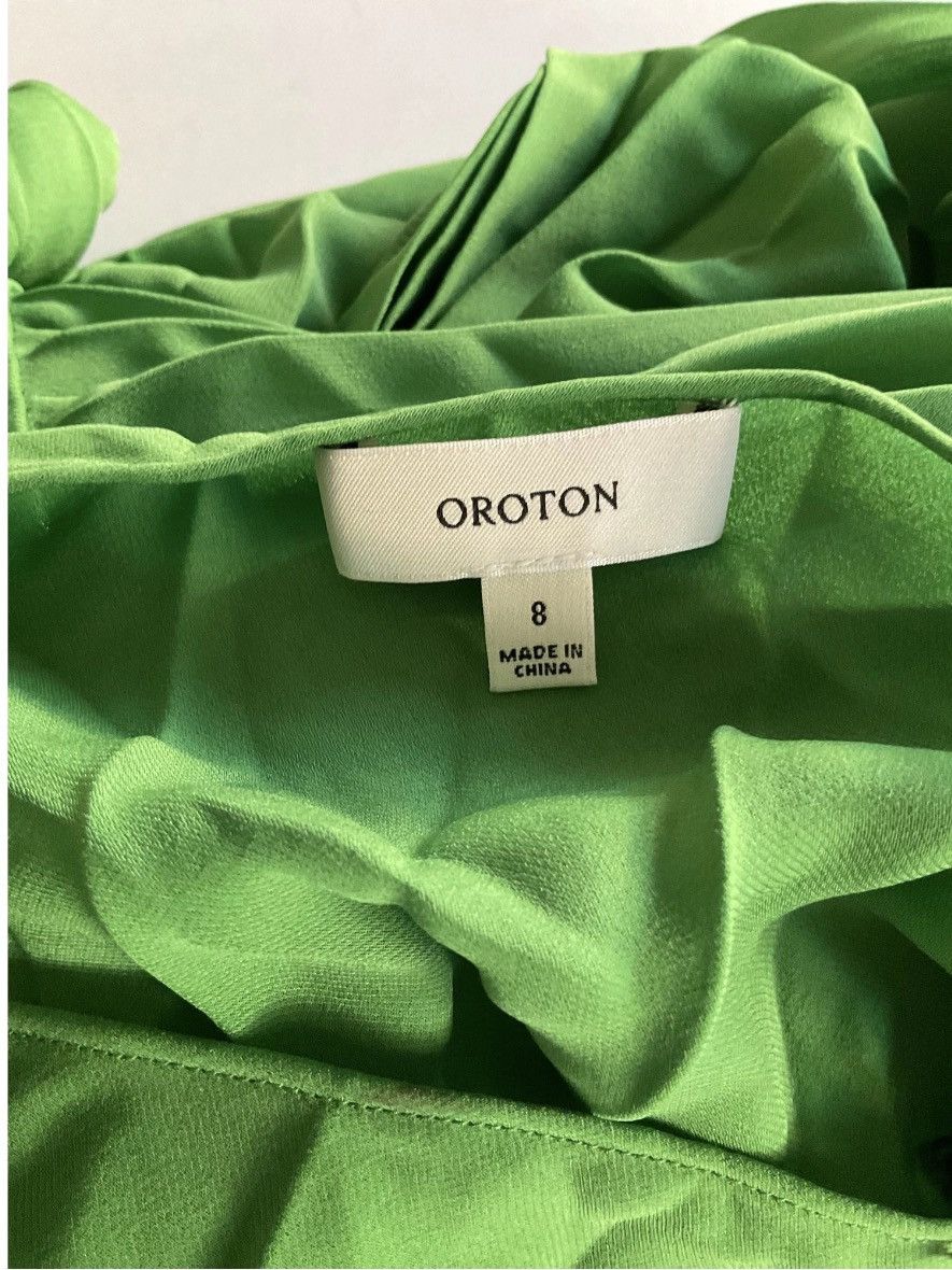 Other New Pleated Oroton Dress 💚 Australian label Size S / US 4 / IT 40 - 6 Thumbnail