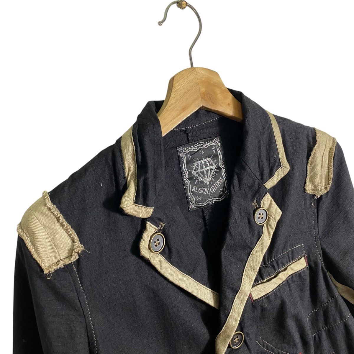 If Six Was Nine × Japanese Brand × Le Grande Bleu (L.G.B.) Vintage Algon Quins Button Jacket F Size But To Fit M Size Size US M / EU 48-50 / 2 - 8 Thumbnail