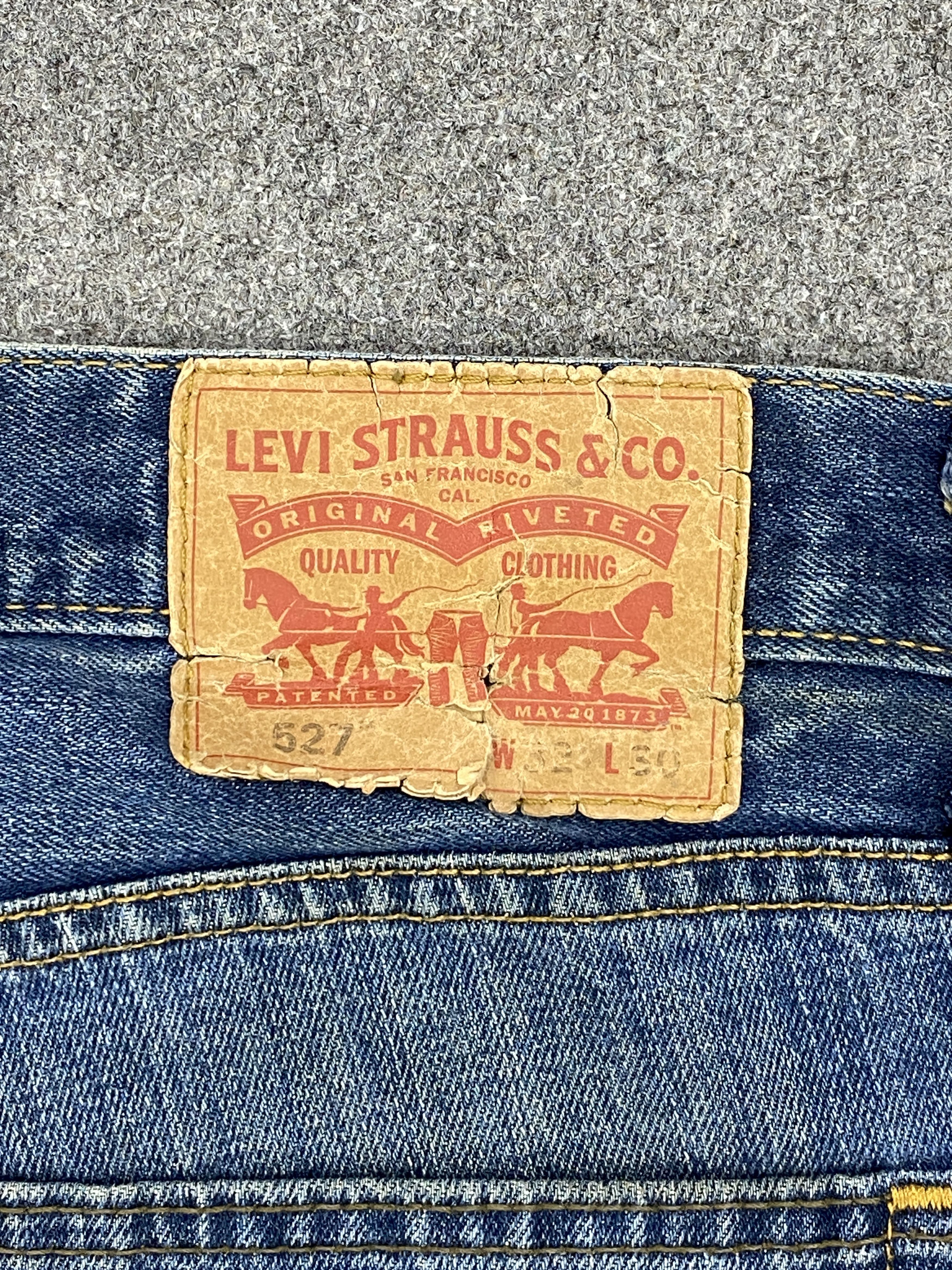 Levi's Vintage Levis 527 Bootcut Faded Blue Jeans DP2593 Size US 32 / EU 48 - 5 Thumbnail