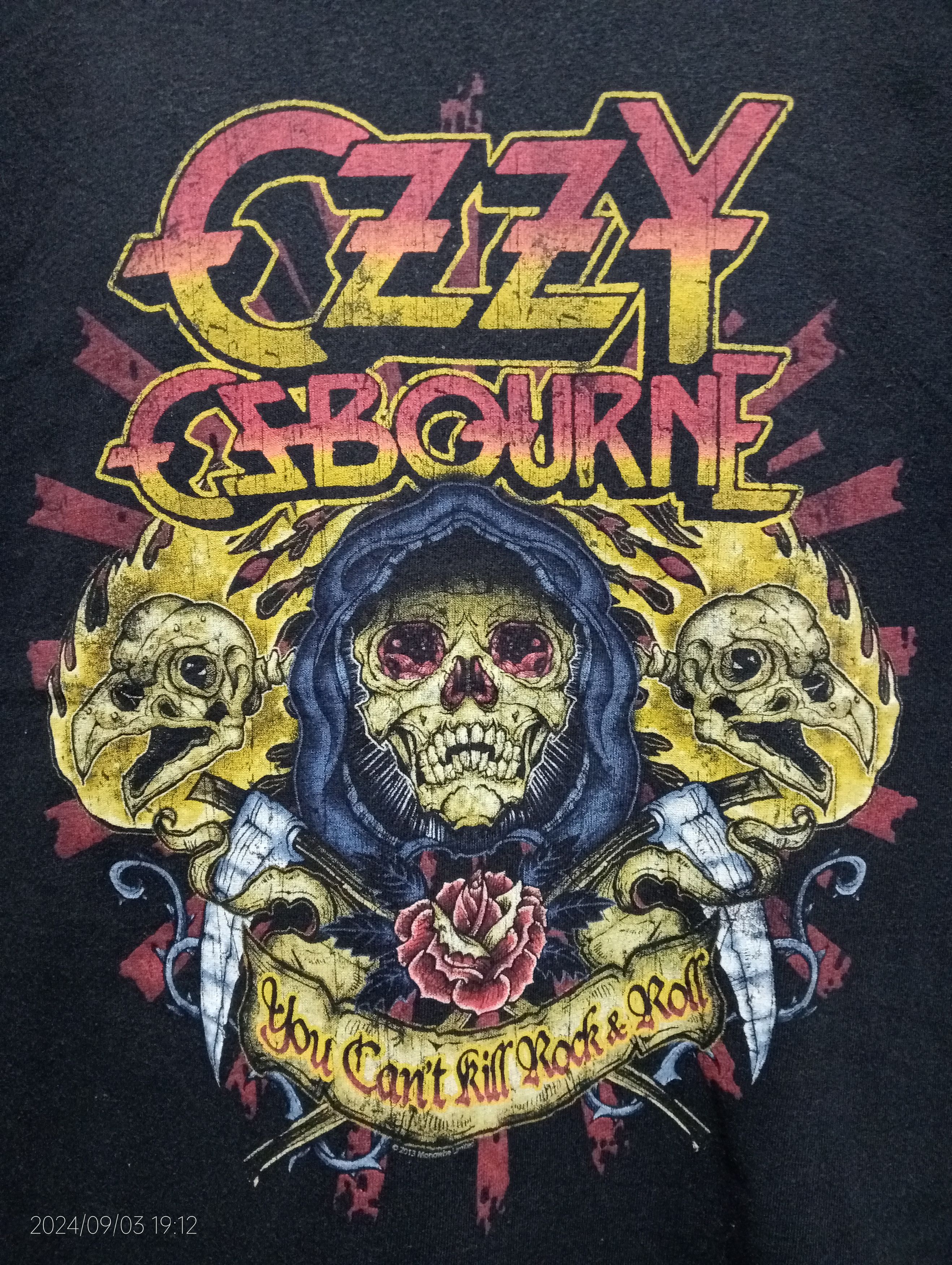 Ozzy Osbourne Vintage Ozzy Osbourne You Can't Kill Rock & Roll Tee Size US S / EU 44-46 / 1 - 3 Thumbnail