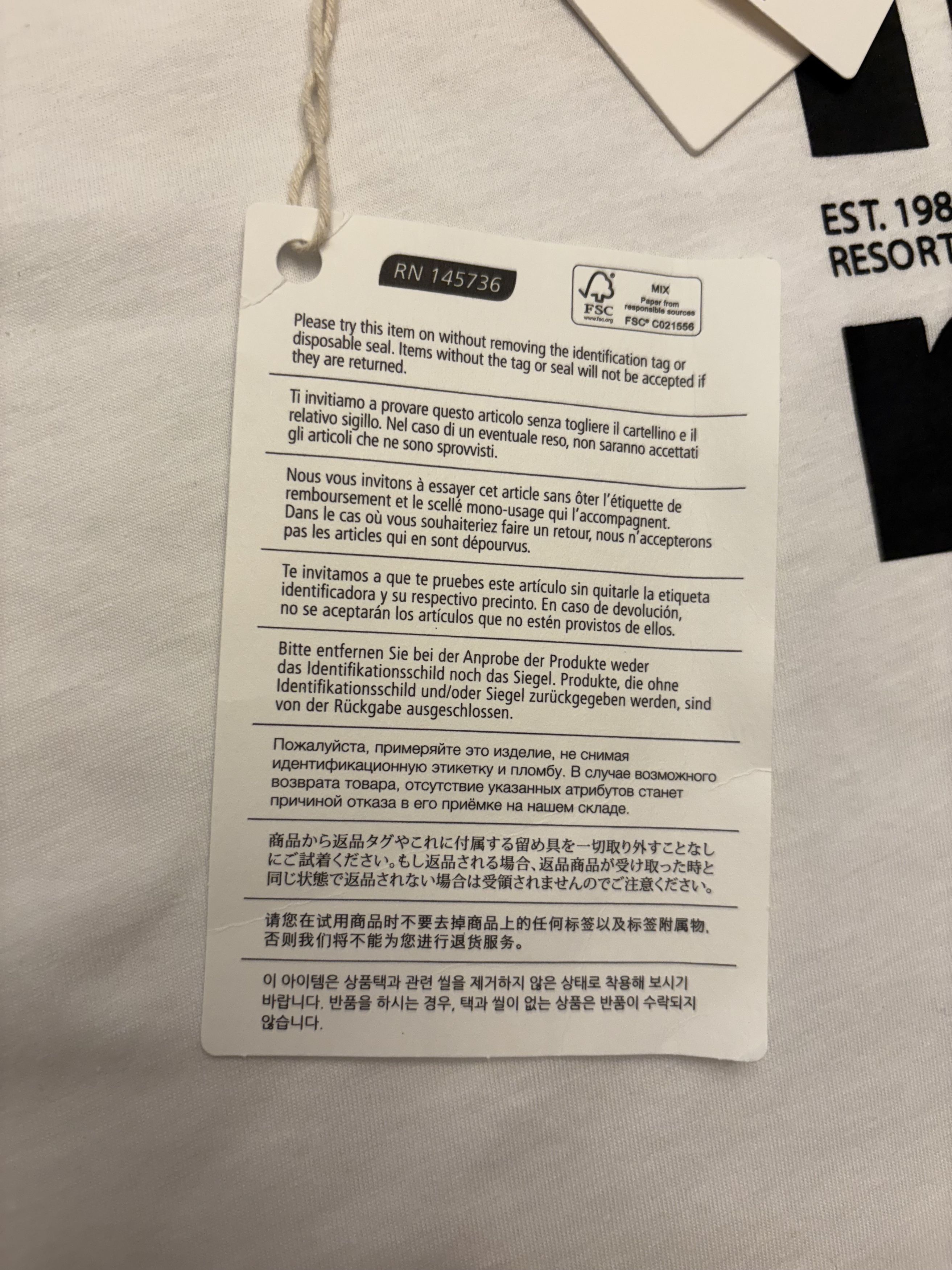 Helmut Lang Helmut Lang macro mix tee Size US S / EU 44-46 / 1 - 7 Thumbnail