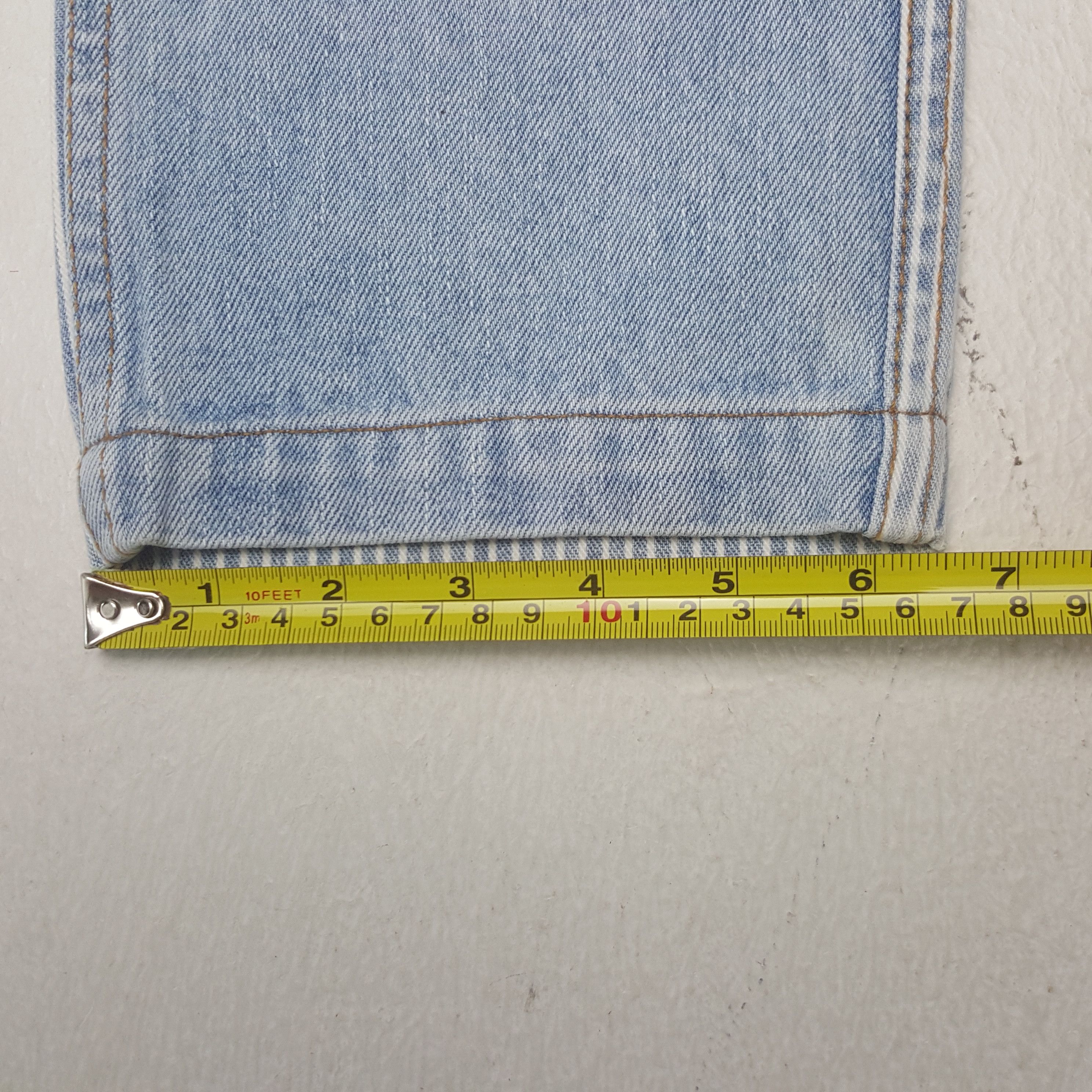 Japanese Brand Vintage Point Rare Style Japanese Denim Jeans RR30 Size 29" - 14 Thumbnail