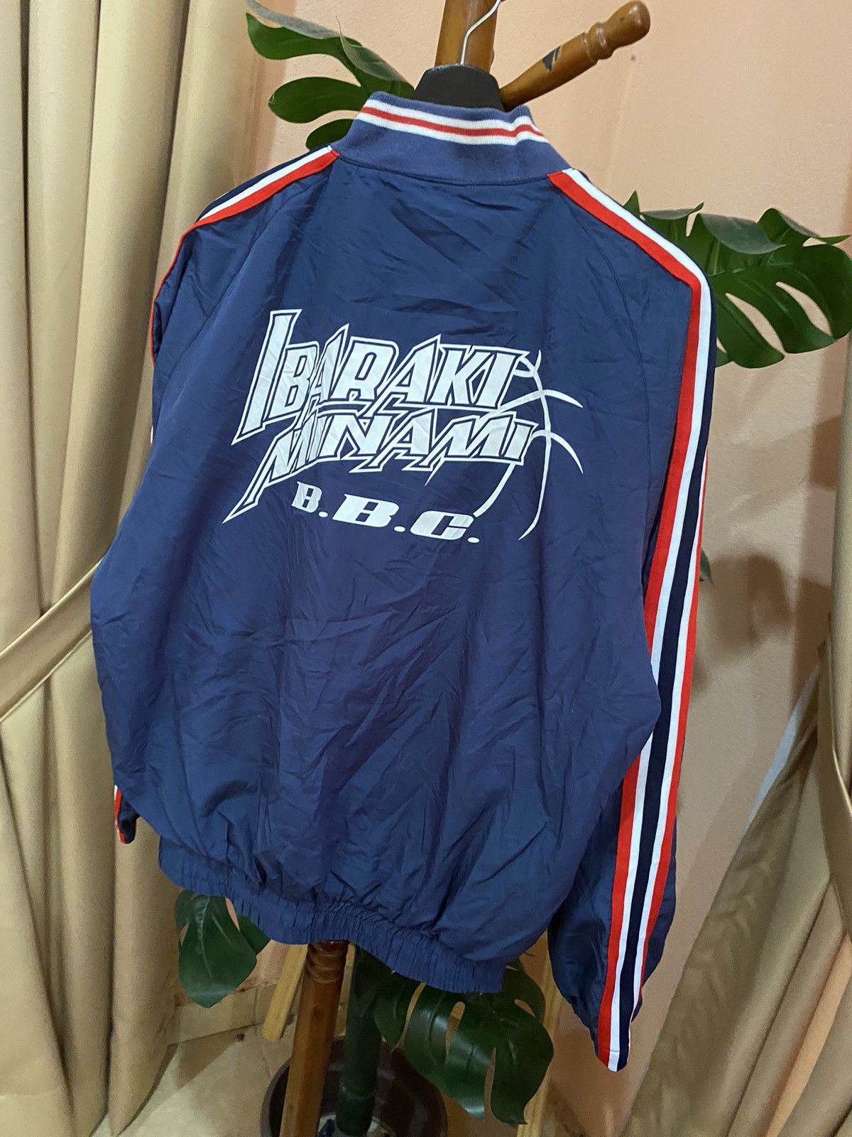 Japanese Brand Vintage BIKE Ibaraki Minami B.B.C. Basketball Jacket Size US M / EU 48-50 / 2 - 6 Thumbnail