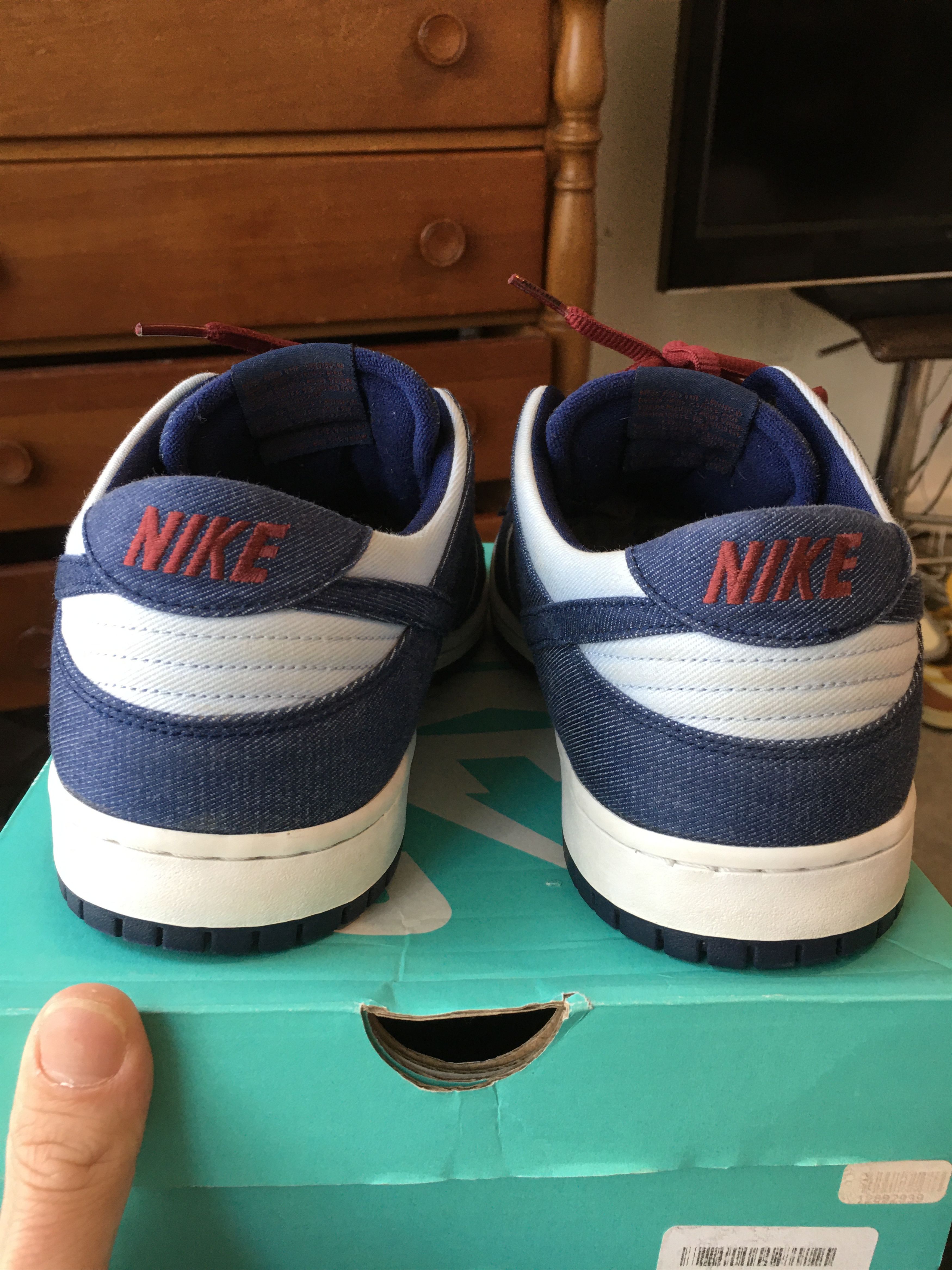 Nike Nike sb binary blue denim Size US 11.5 / EU 44-45 - 5 Thumbnail