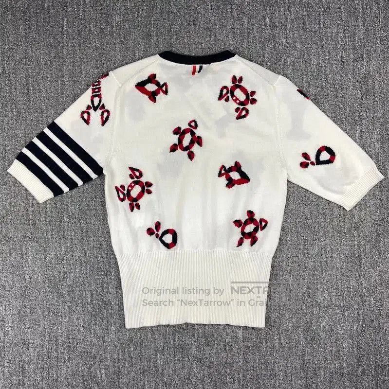 Thom Browne Thom Browne White Cotton Women's T-Shirt . Size S / US 4 / IT 40 - 2 Thumbnail