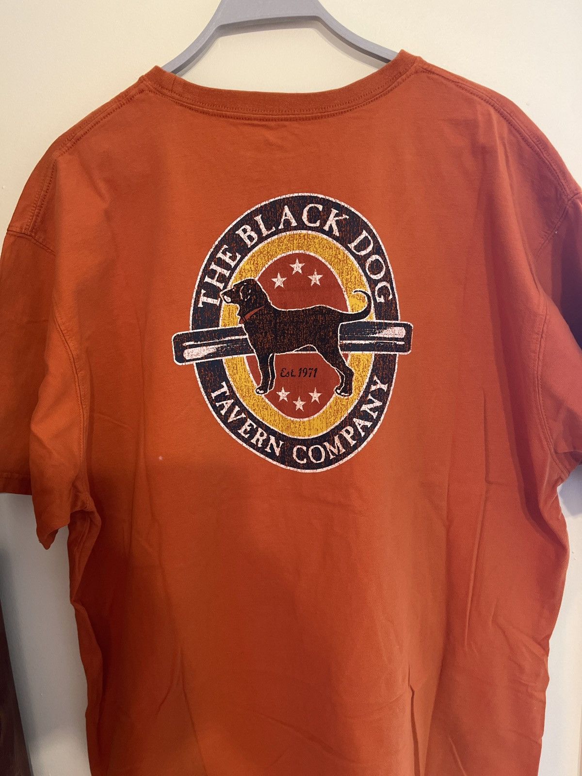 Other XXL Dark Orange Famous The Black Dog T Shirt Size US XXL / EU 58 / 5 - 2 Thumbnail