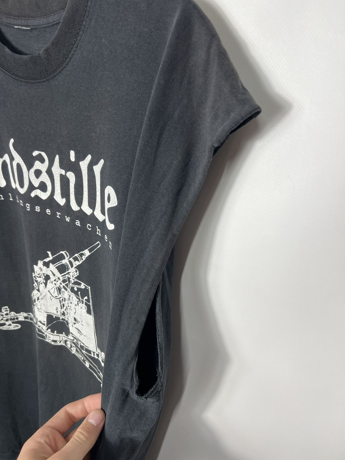 Vintage Endstille Dominanz Vintage Rare Metal Band Rock T-shirt Size US L / EU 52-54 / 3 - 4 Thumbnail