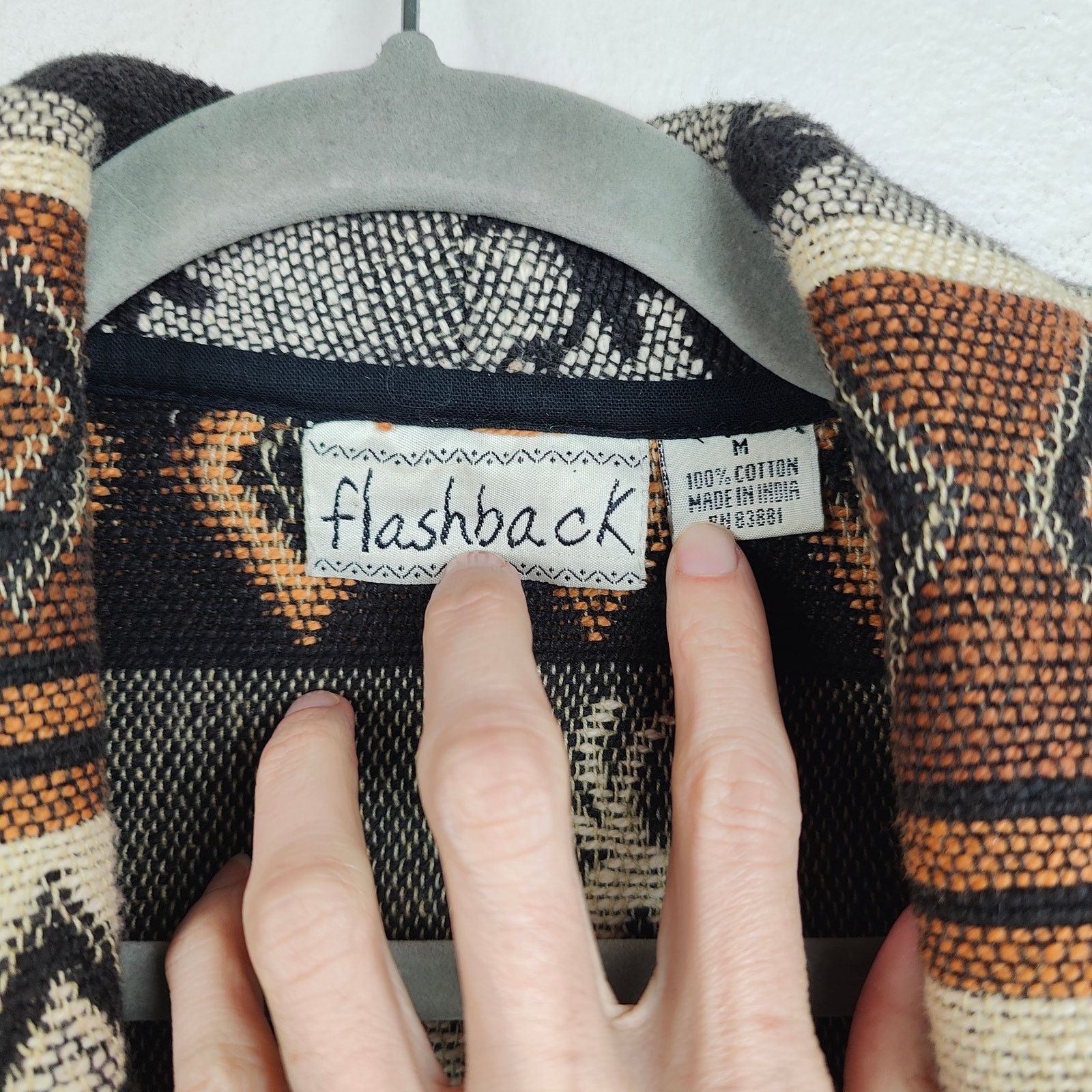 Other Vintage Flashback Jacket Women Medium Tribal Print Deer Size M / US 6-8 / IT 42-44 - 5 Thumbnail