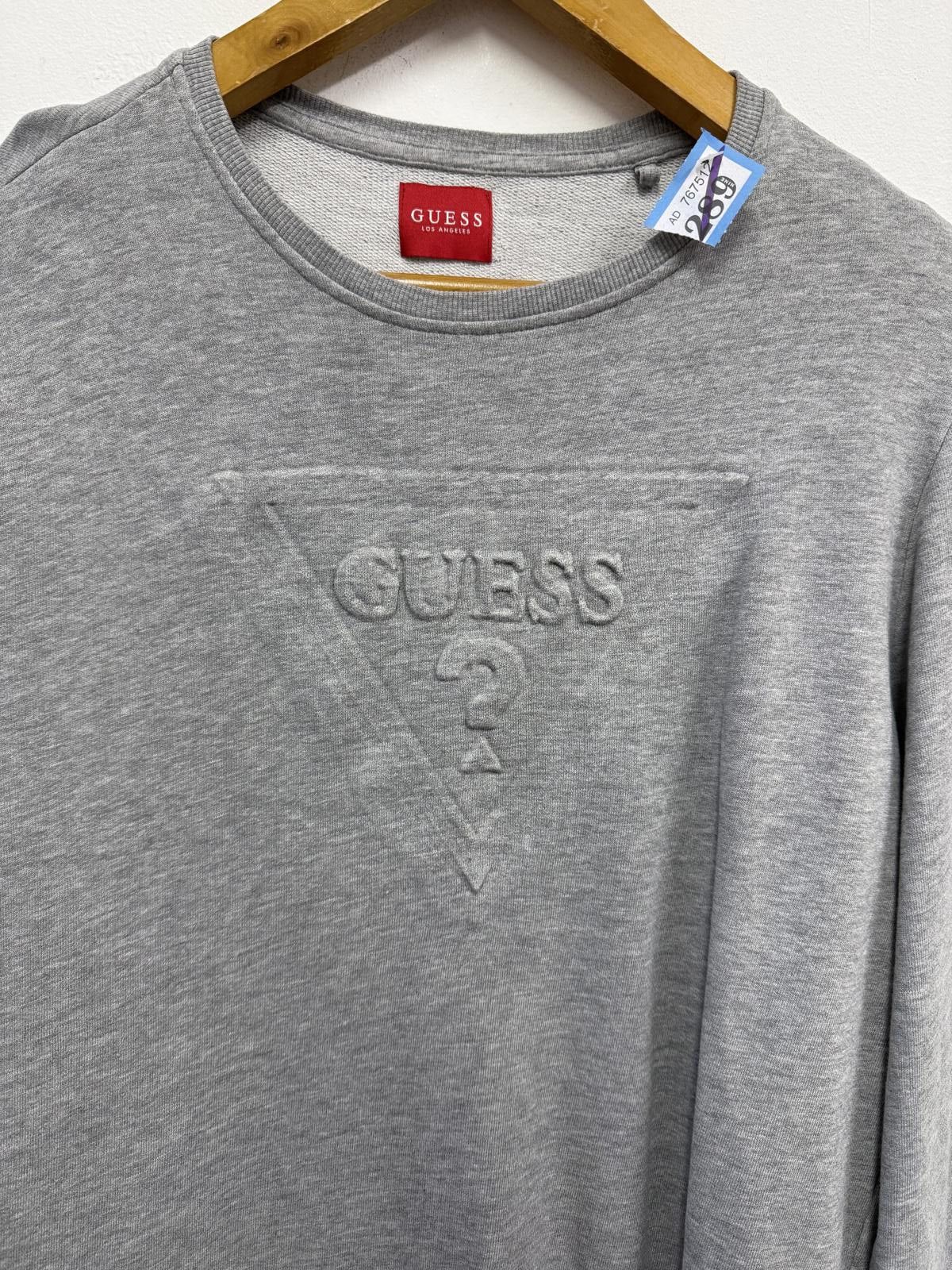 Guess Guess Grey Crewneck Sweatshirt Size US M / EU 48-50 / 2 - 3 Thumbnail