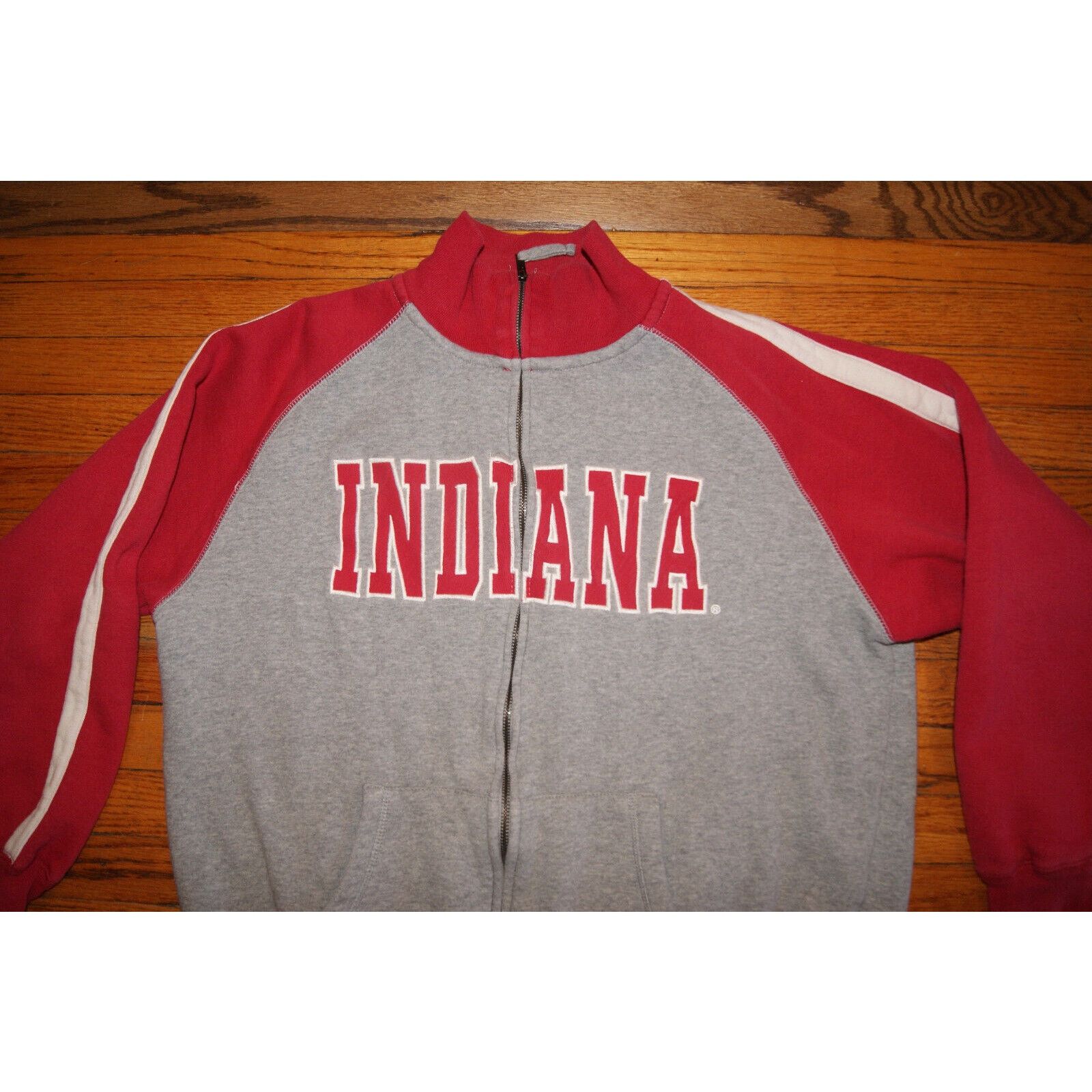 Other Indiana Hoosiers Campus Heritage Men L Sweatshirt Jacket Zip Size US L / EU 52-54 / 3 - 2 Thumbnail
