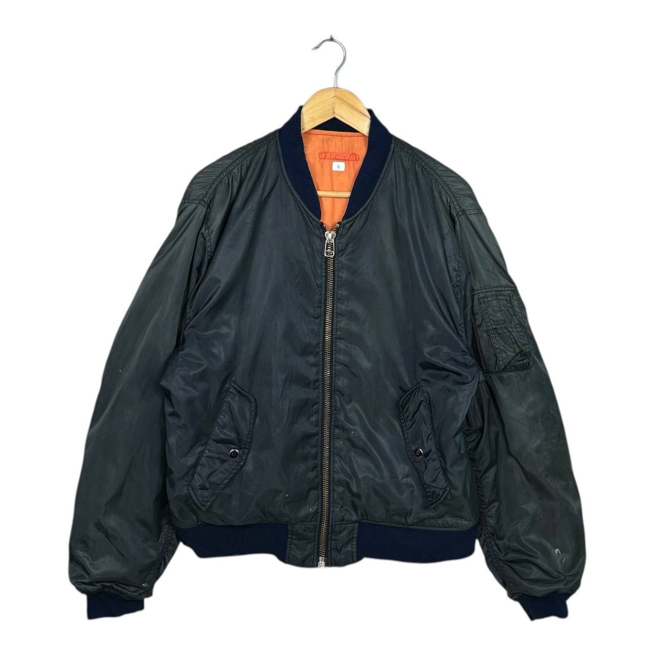 Japanese Brand VTG Pali Pali MA-1 Flight Bomber Jacket Size US M / EU 48-50 / 2 - 1 Thumbnail