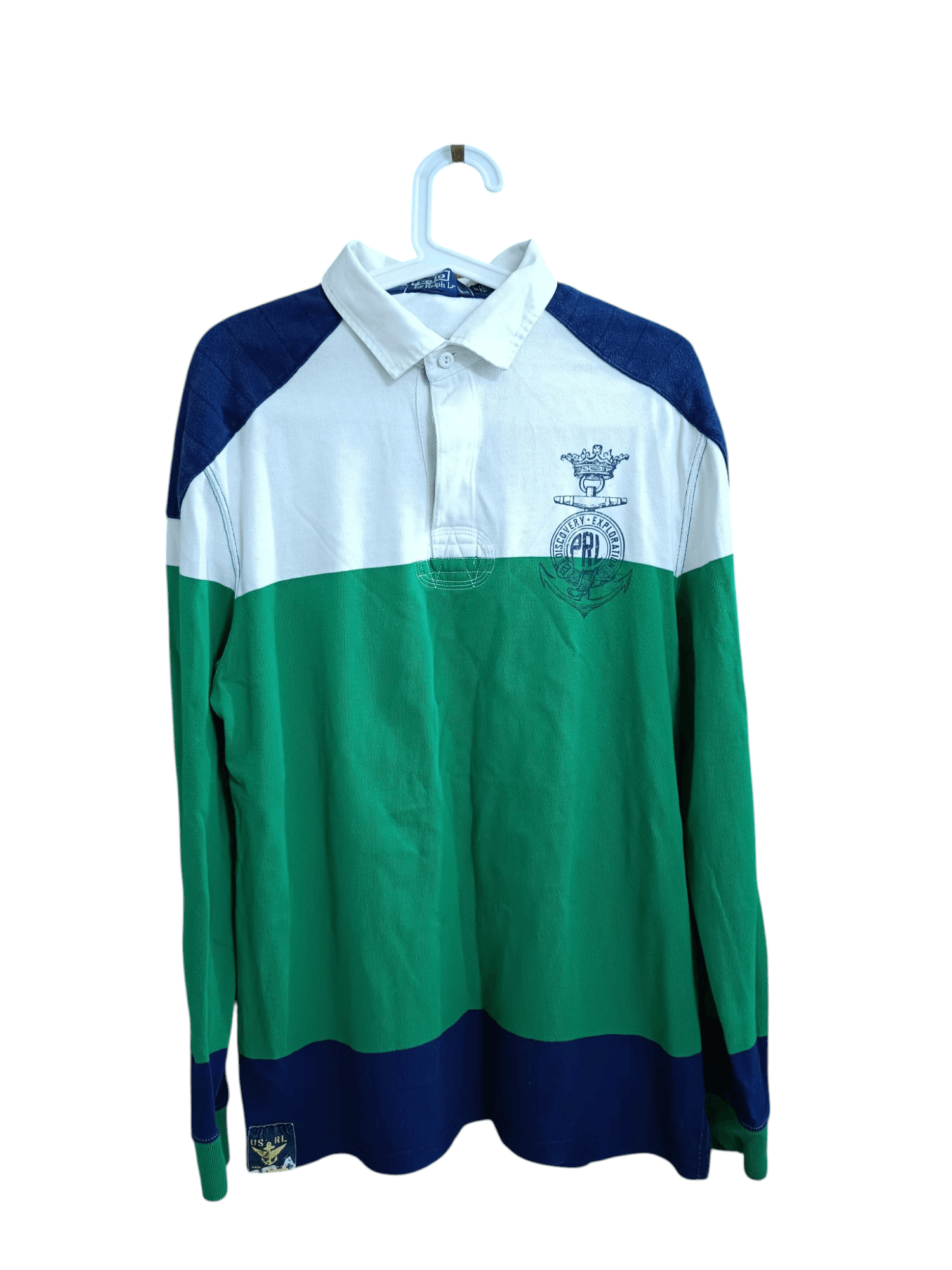 Polo Ralph Lauren Vintage Polo Ralph Lauren long-sleeve rugby shirt Size US L / EU 52-54 / 3 - 1 Thumbnail