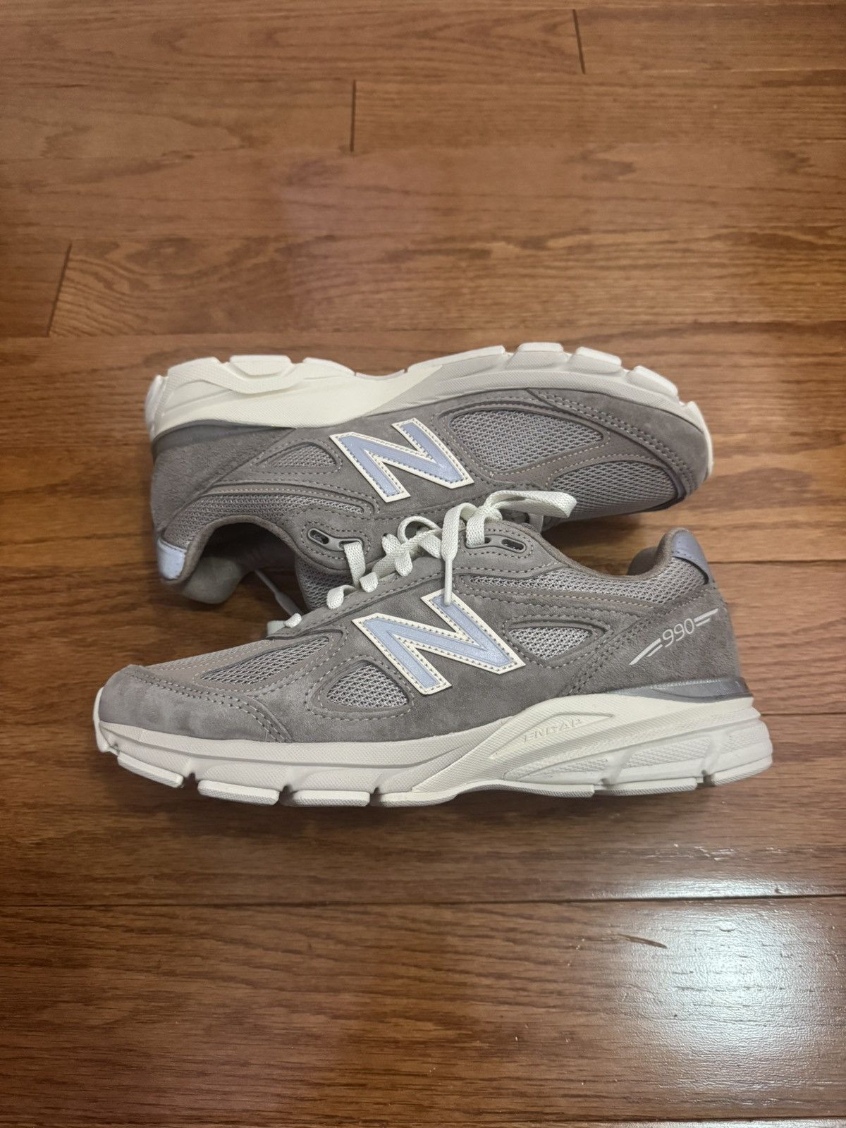Kith × New Balance 990V4 Kith Moonrock | Grailed