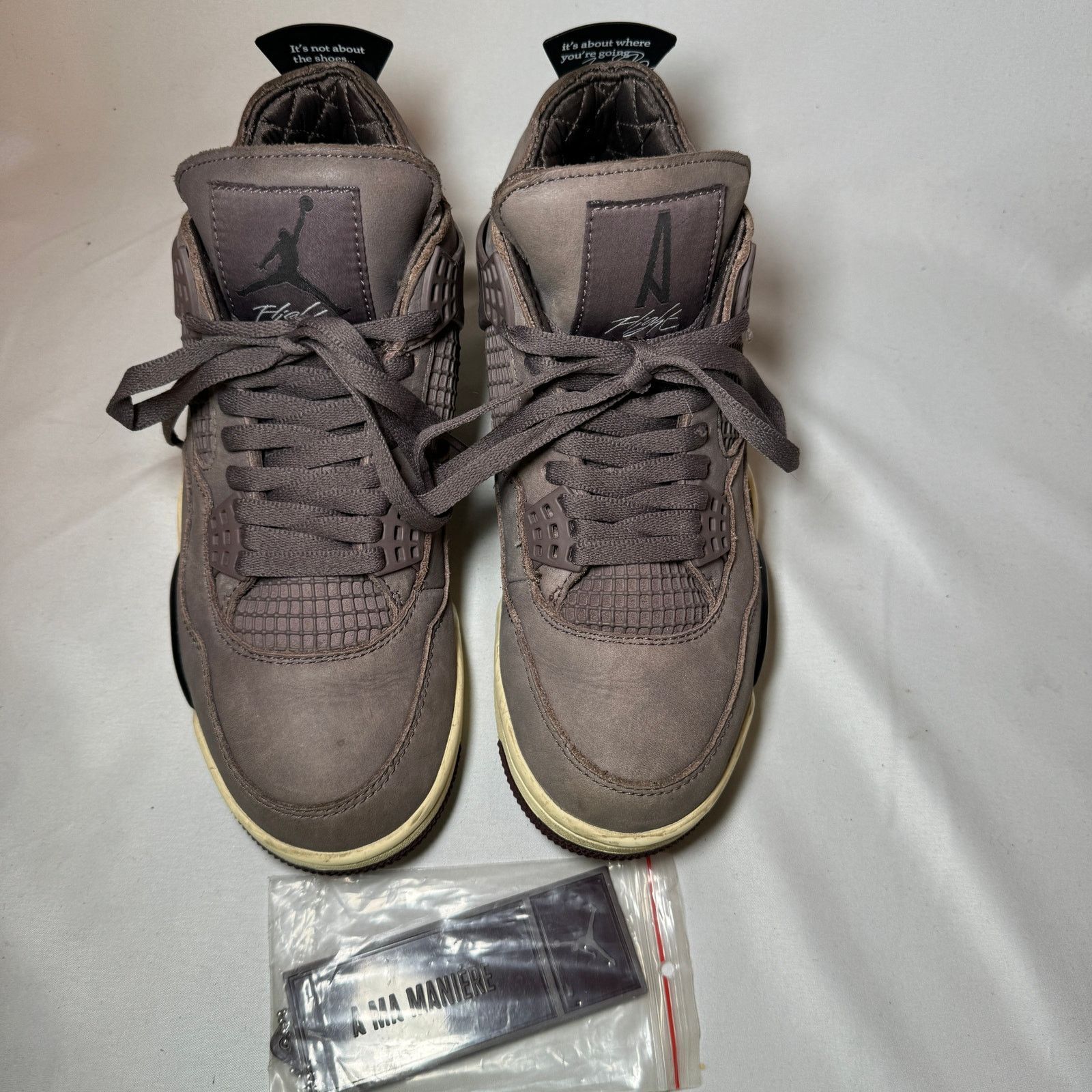 Jordan Brand × Nike Size 7.5 - A Ma Maniére x Air Jordan 4 Retro Violet Ore Size US 7.5 / EU 40-41 - 4 Thumbnail