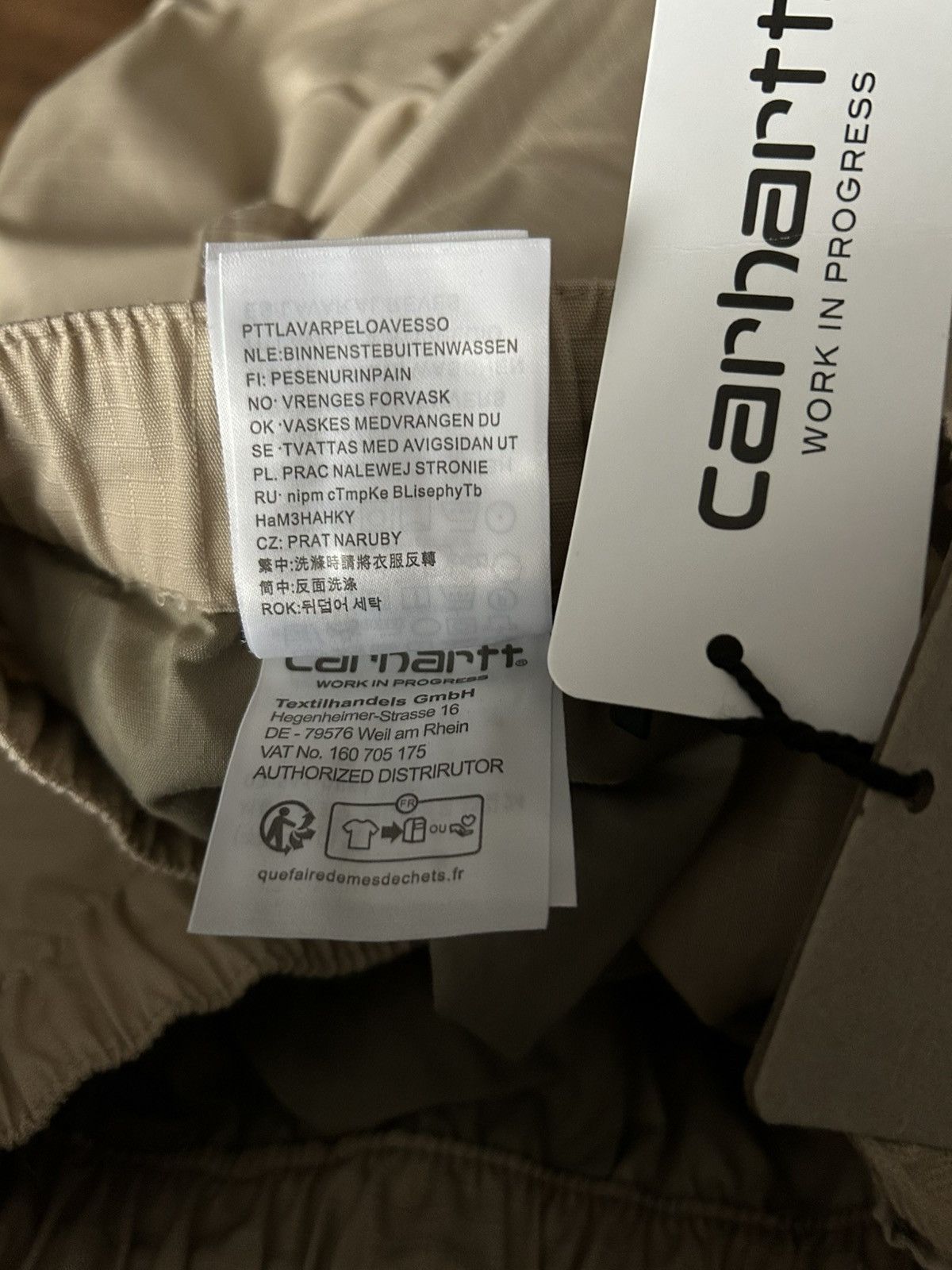 Carhartt Carhartt light cargo pants Size US 35 - 13 Thumbnail