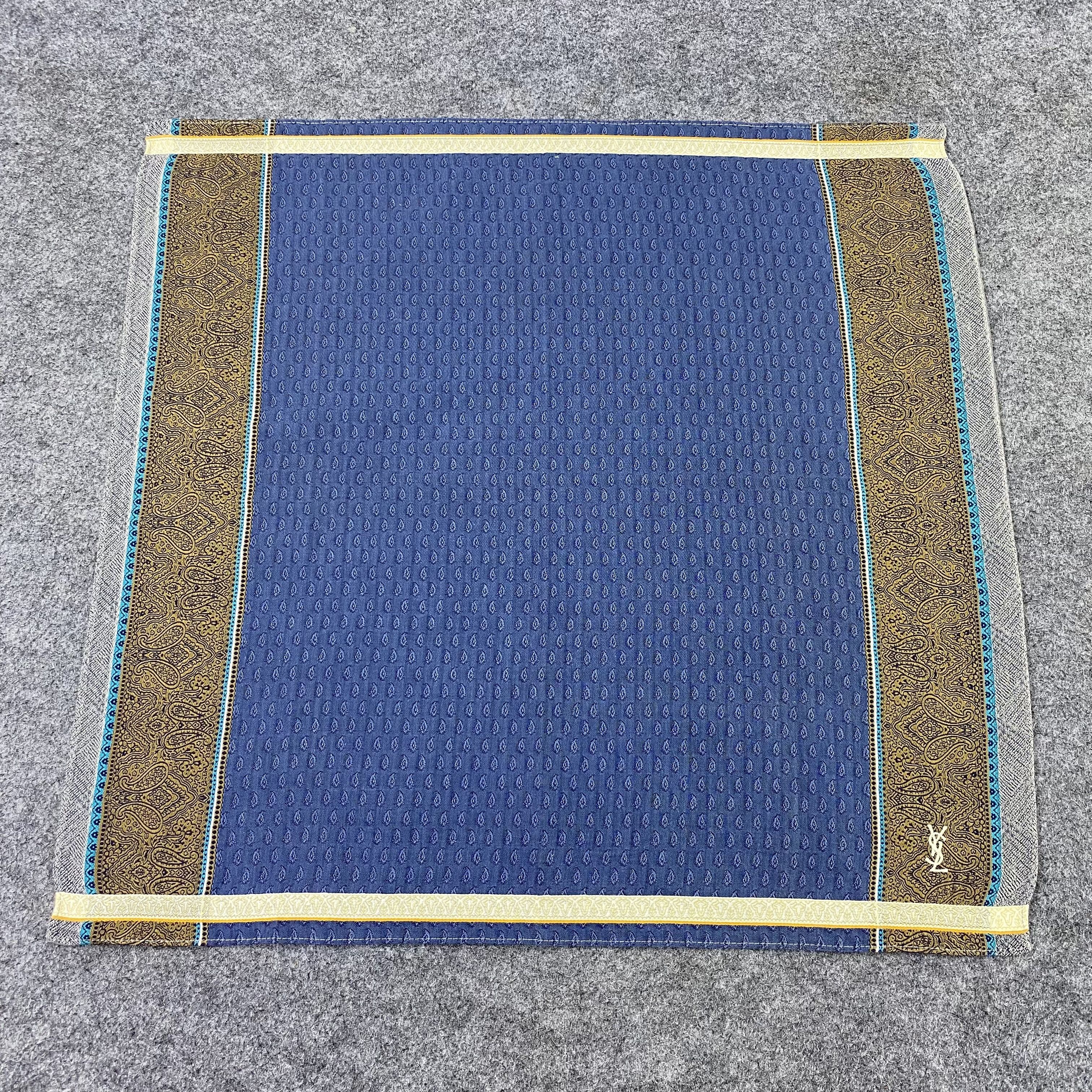 Designer Yves Saint Laurent Handkerchief / Bandana /Neckerchief-B1493 Size ONE SIZE - 3 Thumbnail