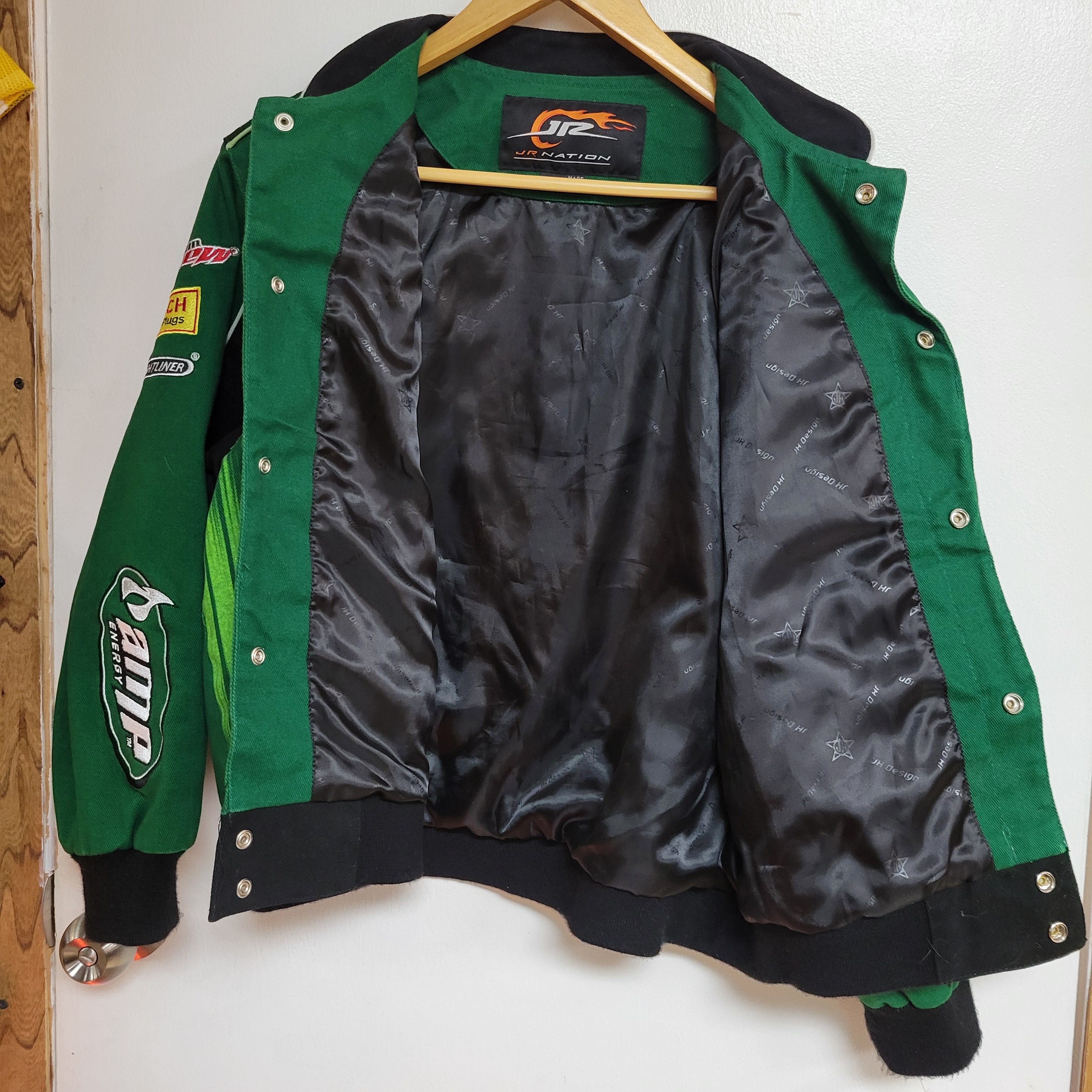 JH Design OFFICIAL NASCAR RACING JACKET Size US XS / EU 42 / 0 - 3 Thumbnail