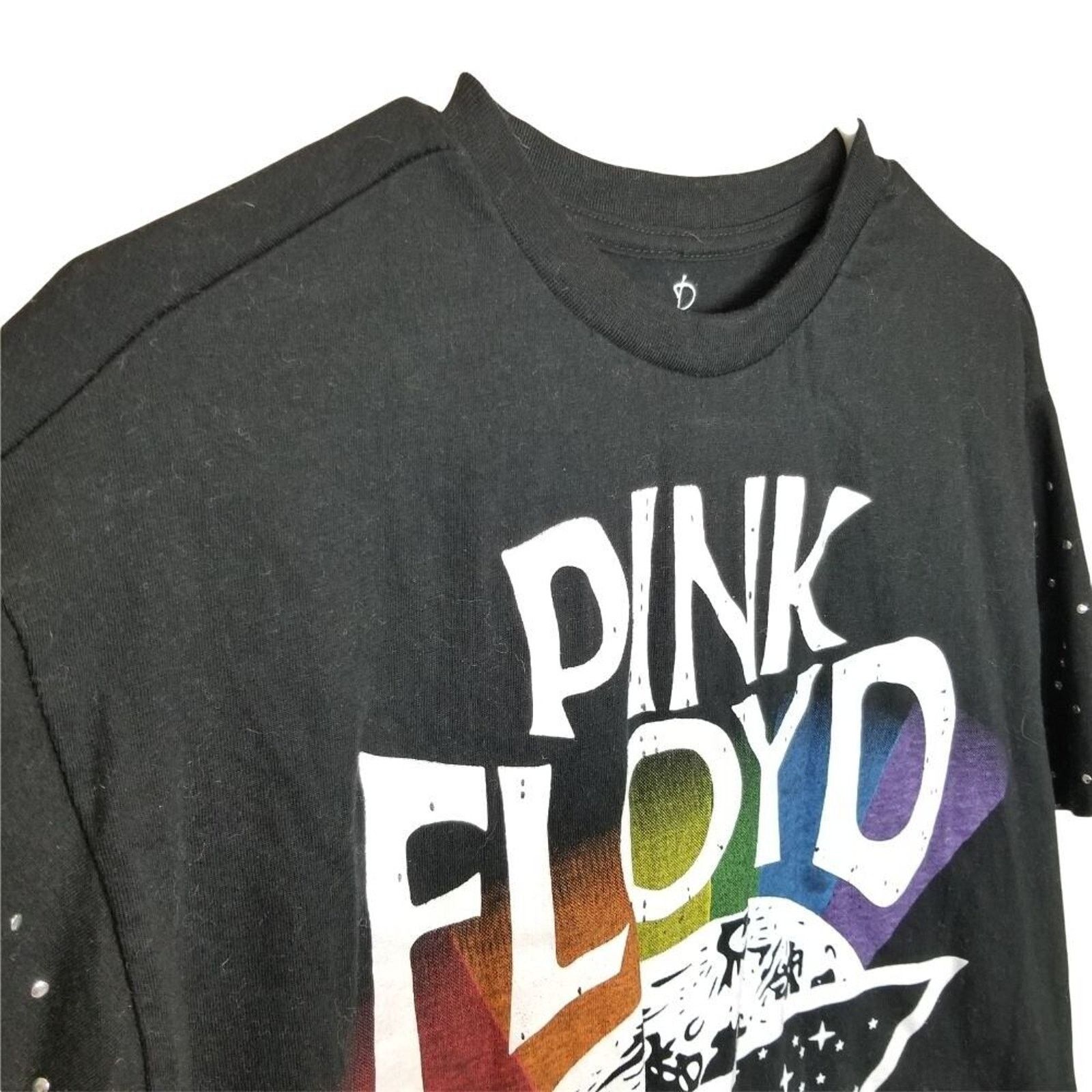 Pink Floyd Pink Floyd Womens Crop Band Tee Sz M Concert Graphic T-Shirt Size M / US 6-8 / IT 42-44 - 5 Thumbnail