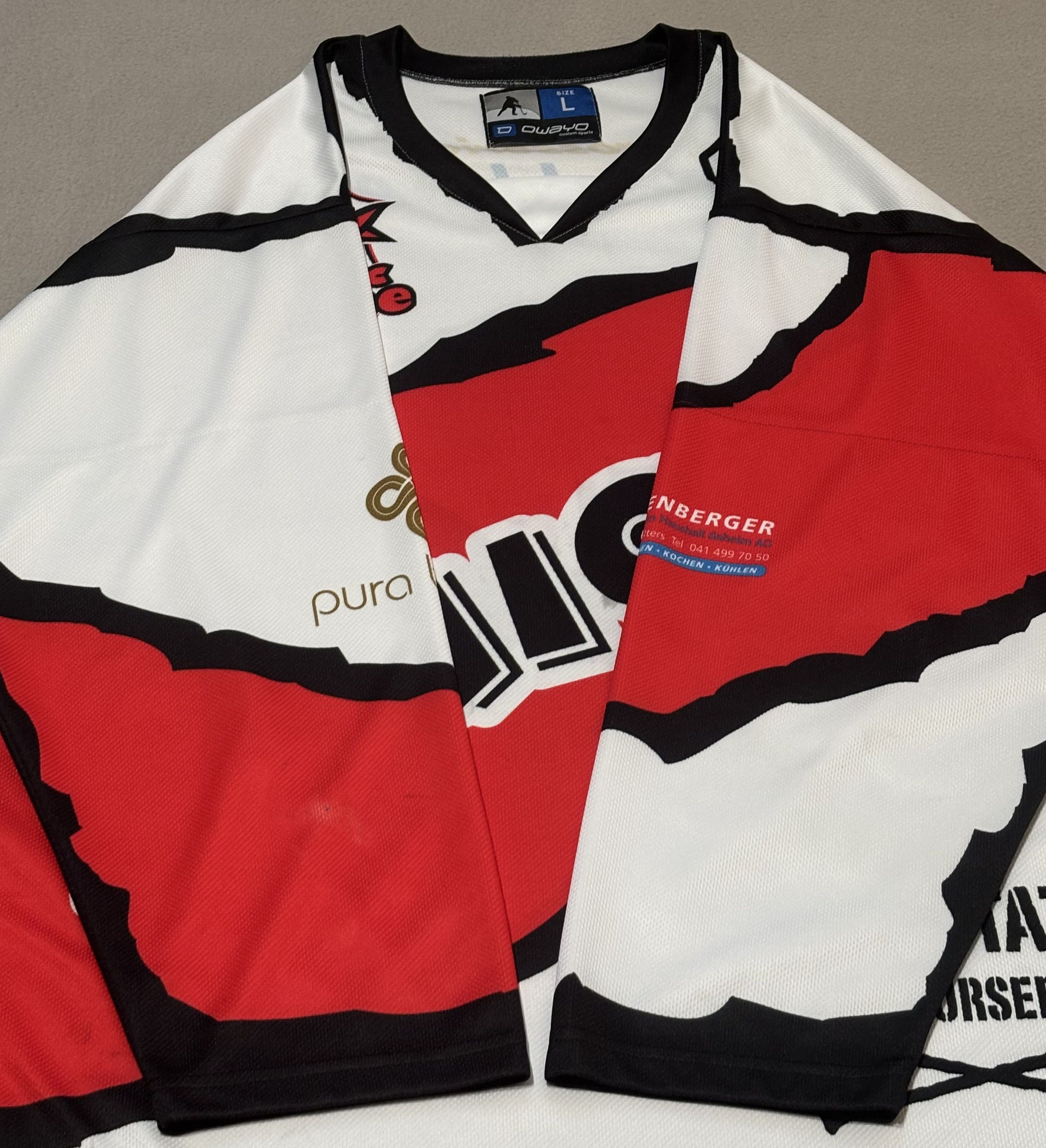 Other EHC Sursee #46 Owayo Hockey Jersey Size L Size US L / EU 52-54 / 3 - 6 Thumbnail