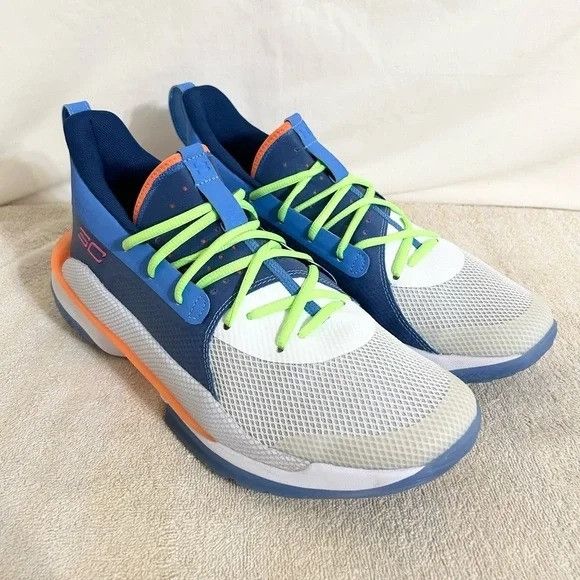 Under Armour Under Armour Curry 7 Super Soaker size 10.5 BRAND NEW MEN’S Size US 10.5 / EU 43-44 - 2 Thumbnail
