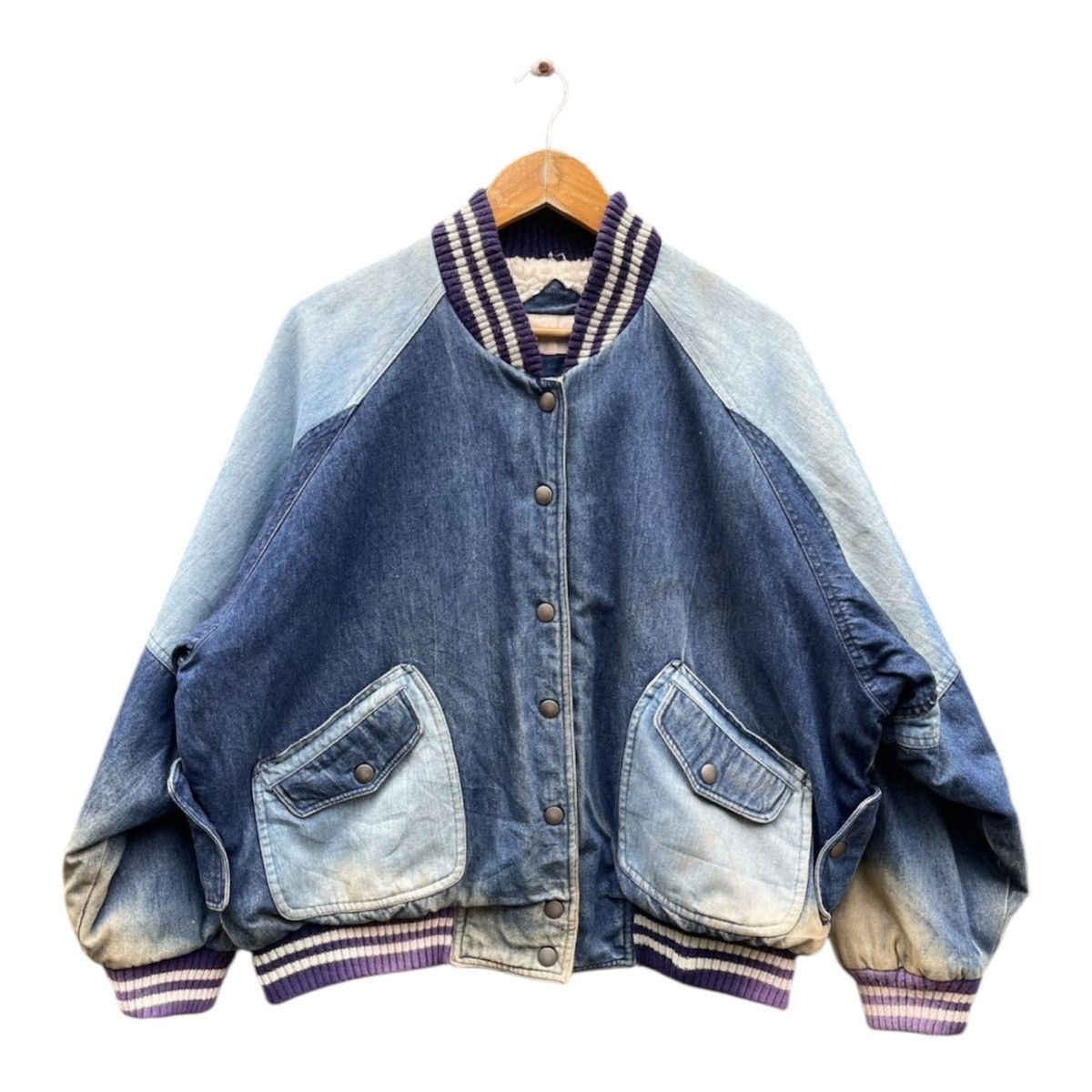 Issey Miyake ‼️Archival‼️ Issey Miyake Varsity Bomber Jacket