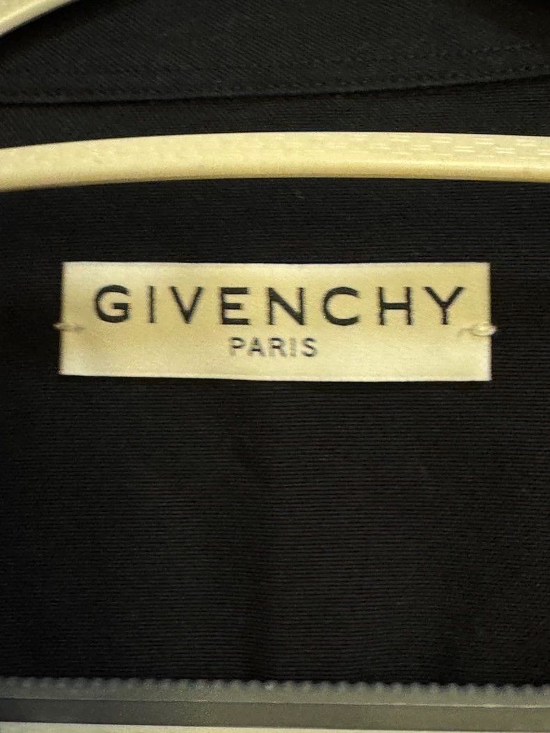 Givenchy Givenchy Black Long-sleeved Shirt Size US L / EU 52-54 / 3 - 3 Thumbnail
