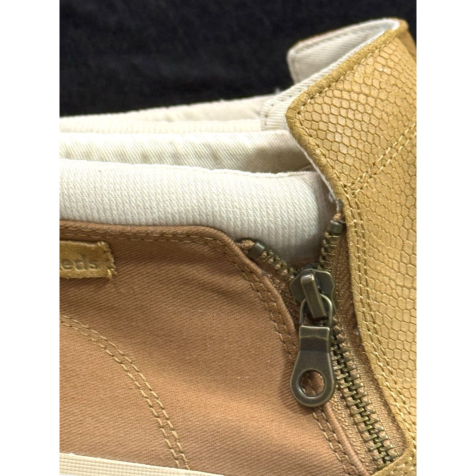 Keds Keds Cooper Brown Suede/Canvas Zip Booties Wo’s Size 9.5 Size US 9.5 / IT 39.5 - 10 Thumbnail