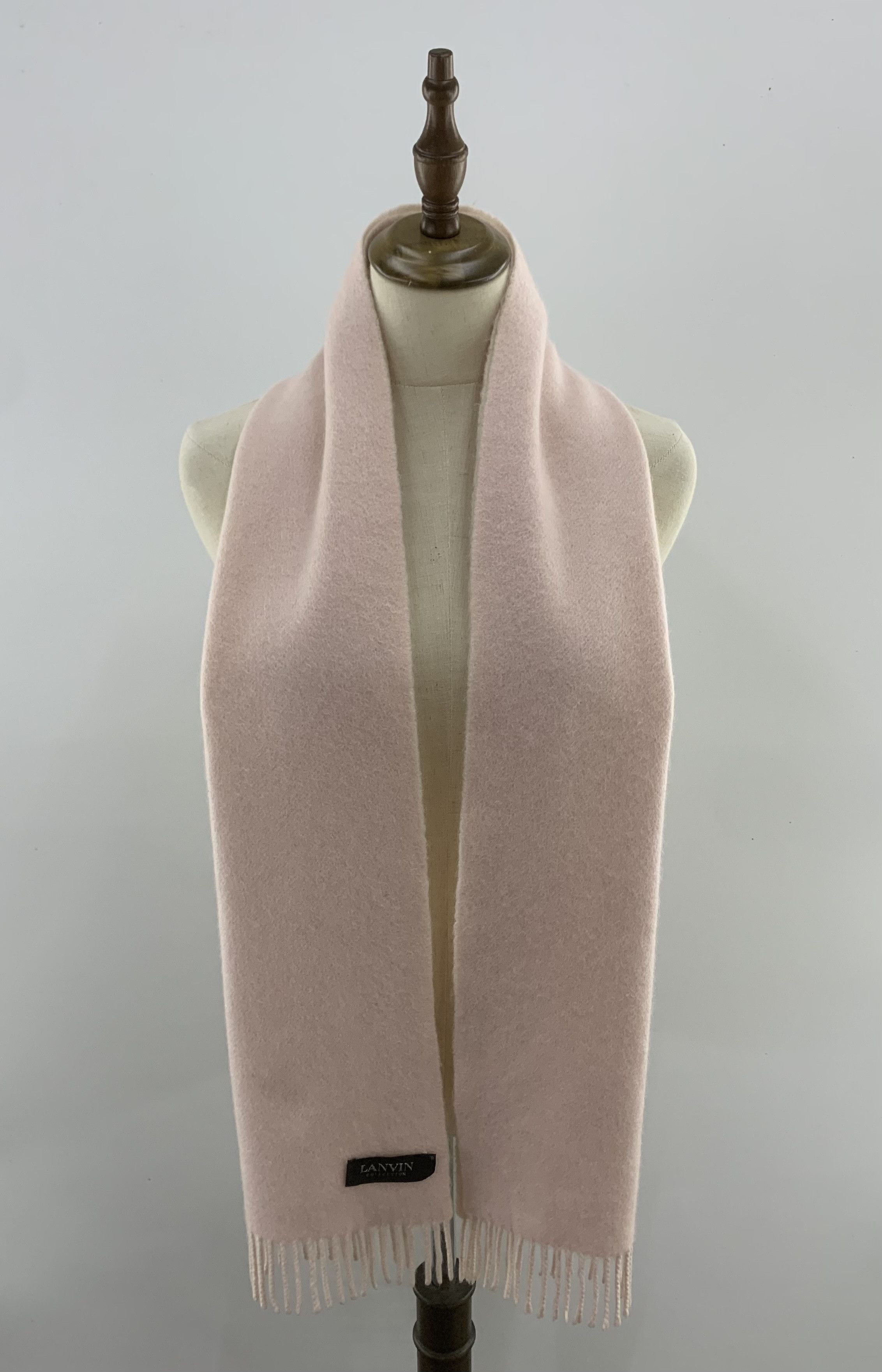 Lanvin Lanvin Scarf Cashmere Muffler Neck Wrap BL2058 Size ONE SIZE - 1 Thumbnail