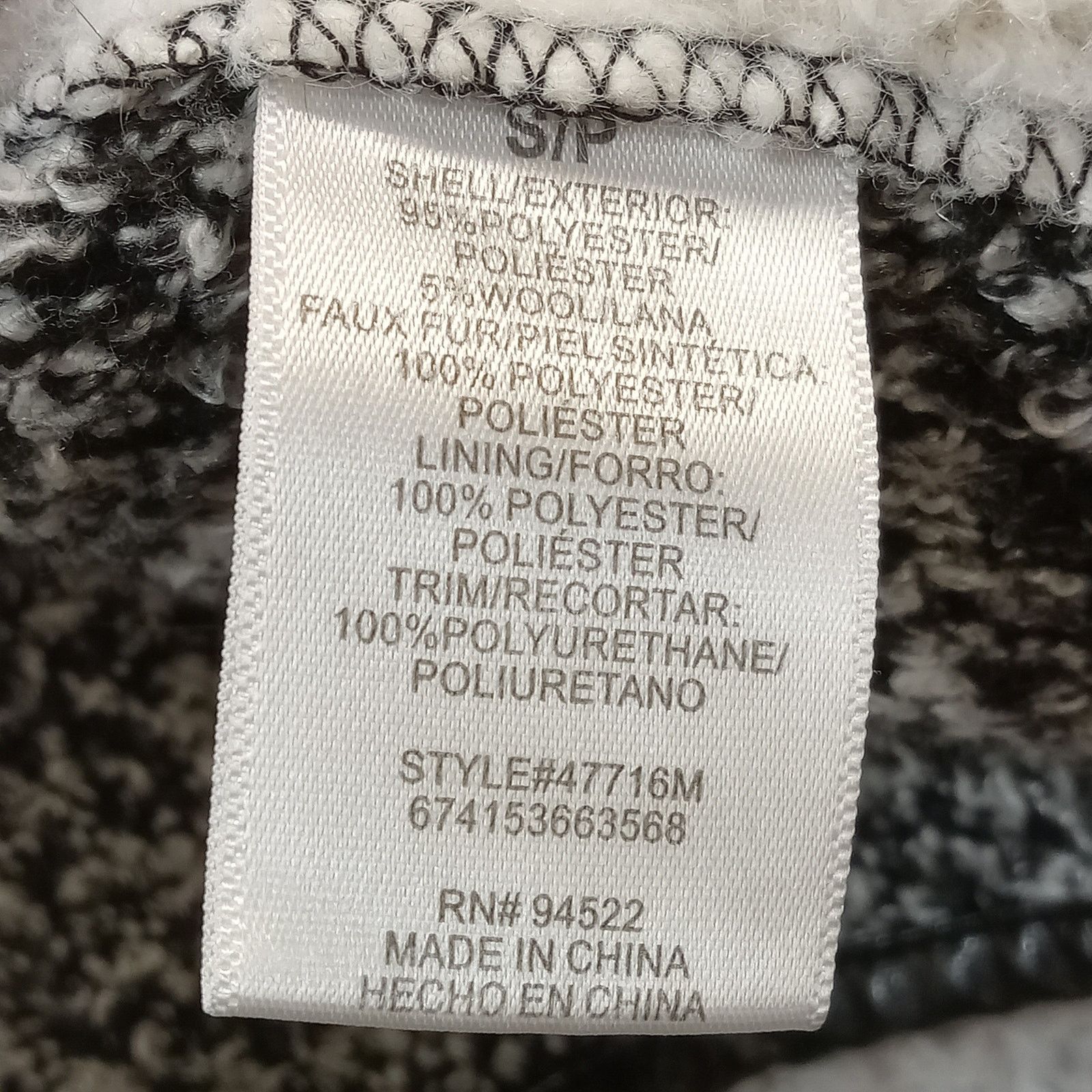 & Other Stories Emma & Posh Faux Vest S Women's Black Pockets Size S / US 4 / IT 40 - 5 Thumbnail