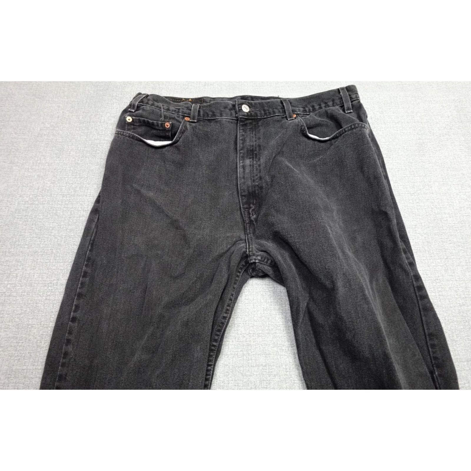 Levi's VINTAGE Levi's 505 Jeans Mens 40x32 Black Regular Fit Western Cowboy Black Wash Size US 40 / EU 56 - 2 Thumbnail