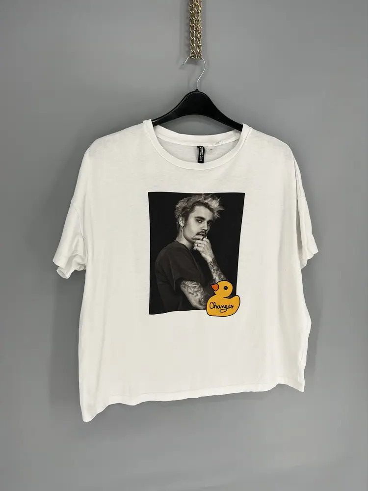 Band Tees Justin Bieber Changes Tour Pop Europe Band Rock Rap Size US L / EU 52-54 / 3 - 2 Thumbnail