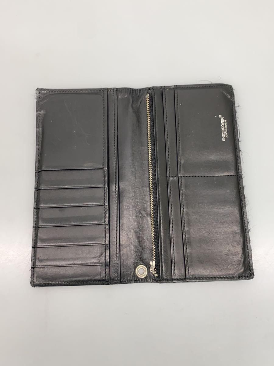 Undercover Undercover Monogram VLADS Leather Long Wallet Black Size ONE SIZE - 4 Thumbnail