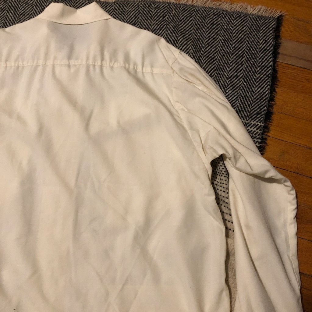 Japanese Brand S H SHIRTS Fatigue Shirt - Natural Wool Silk - L NWT $875 Size US L / EU 52-54 / 3 - 14 Thumbnail