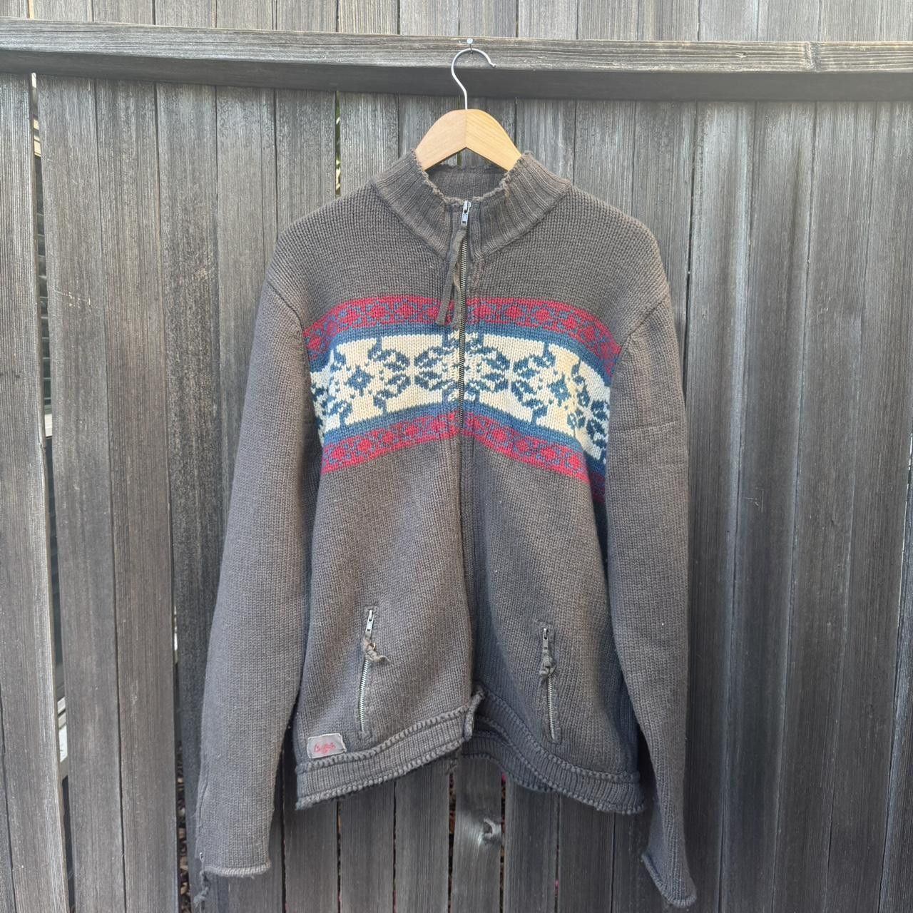 Buffalo David Bitton Buffalo David Bitton Lamb Wool Sweater Size US L / EU 52-54 / 3 - 4 Thumbnail