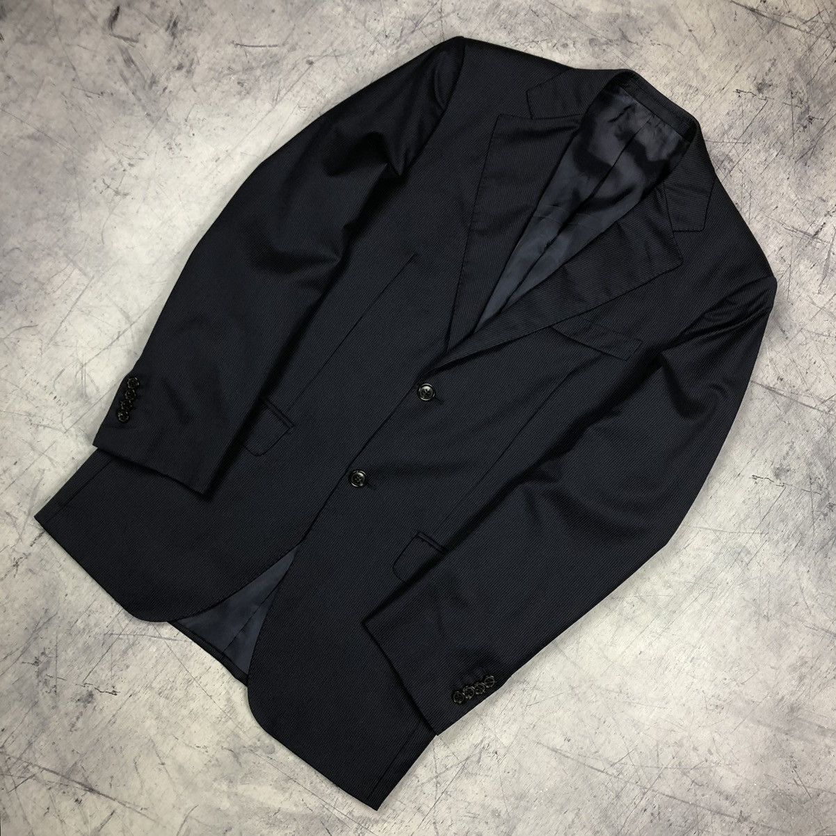 Designer Vintage Suitsupply Super 110 Pure Wool Blazer Sport Coat Size 46R - 3 Thumbnail