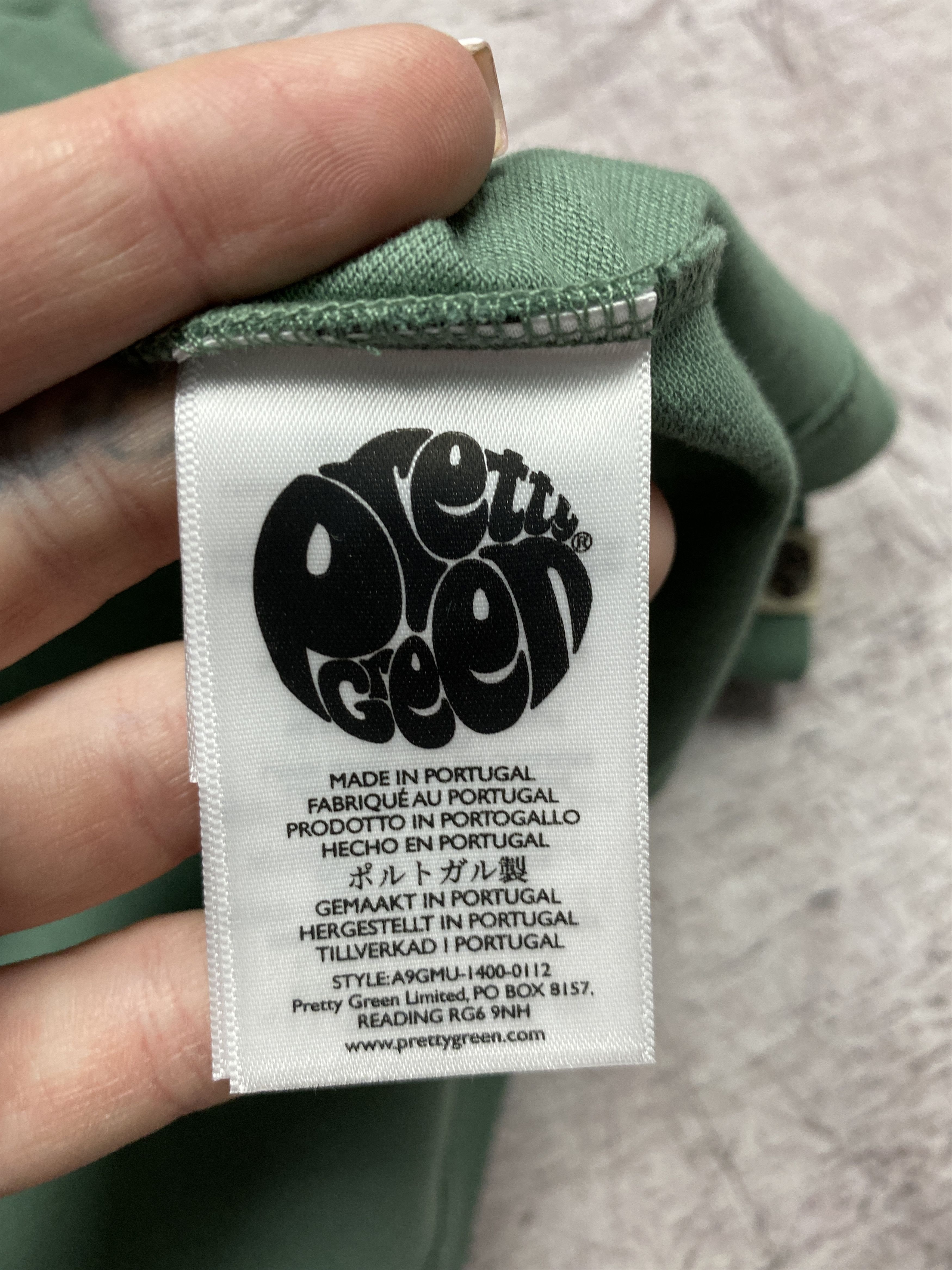 Pretty Green × Vintage Pretty Green Vintage Mens Polo Shirt Size US S / EU 44-46 / 1 - 5 Thumbnail