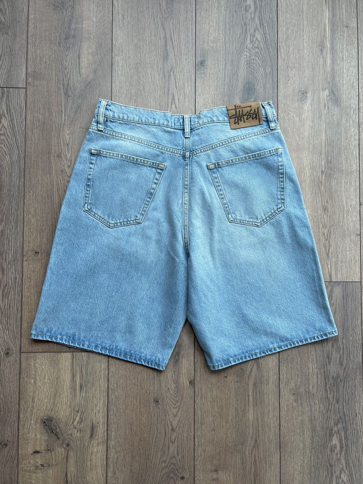 Stussy Stussy Denim Big Ol Short Washed Blue 32 Size US 32 / EU 48 - 2 Thumbnail