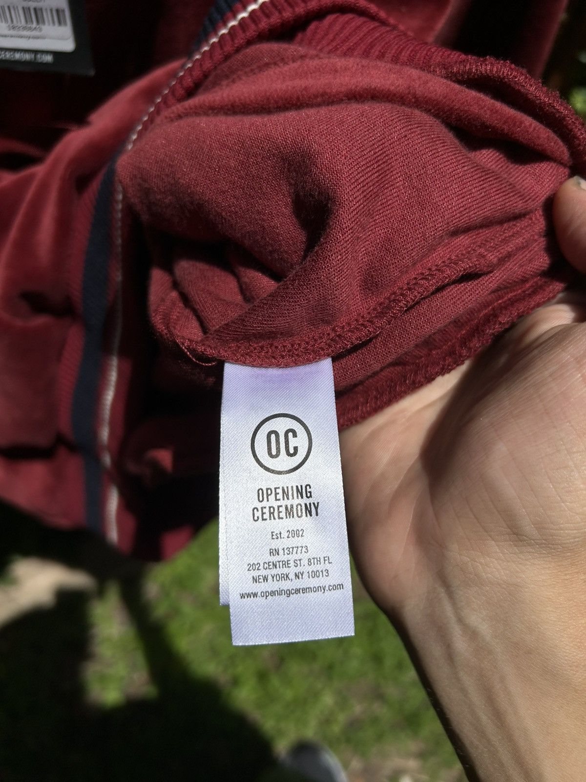 Opening Ceremony OPENING CEREMONY Velour Wrap Track Top Jacket Size S FW19 Size S / US 4 / IT 40 - 5 Thumbnail