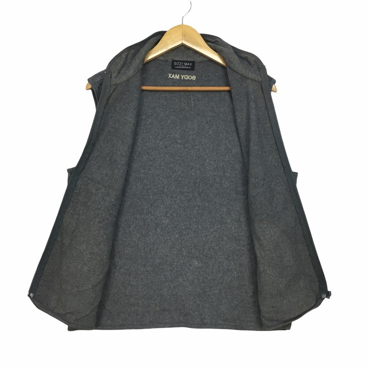 Kansai Yamamoto Vtg BODY MAX Designed by Kansai Yamamoto Zip Up Vest Size US M / EU 48-50 / 2 - 2 Thumbnail