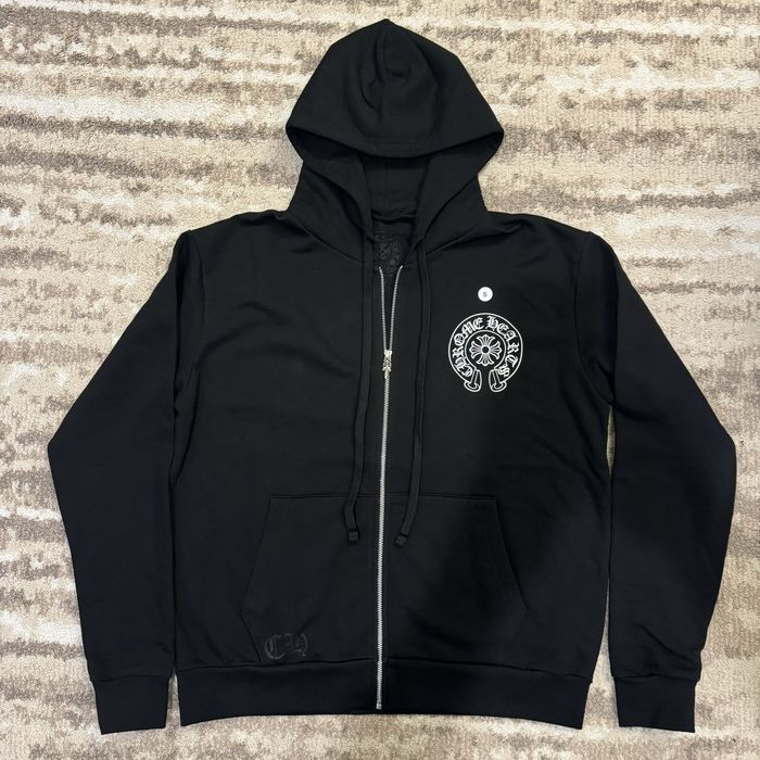 Chrome Hearts Chrome hearts Malibu horseshoe zip up hoodie SMALL | Grailed