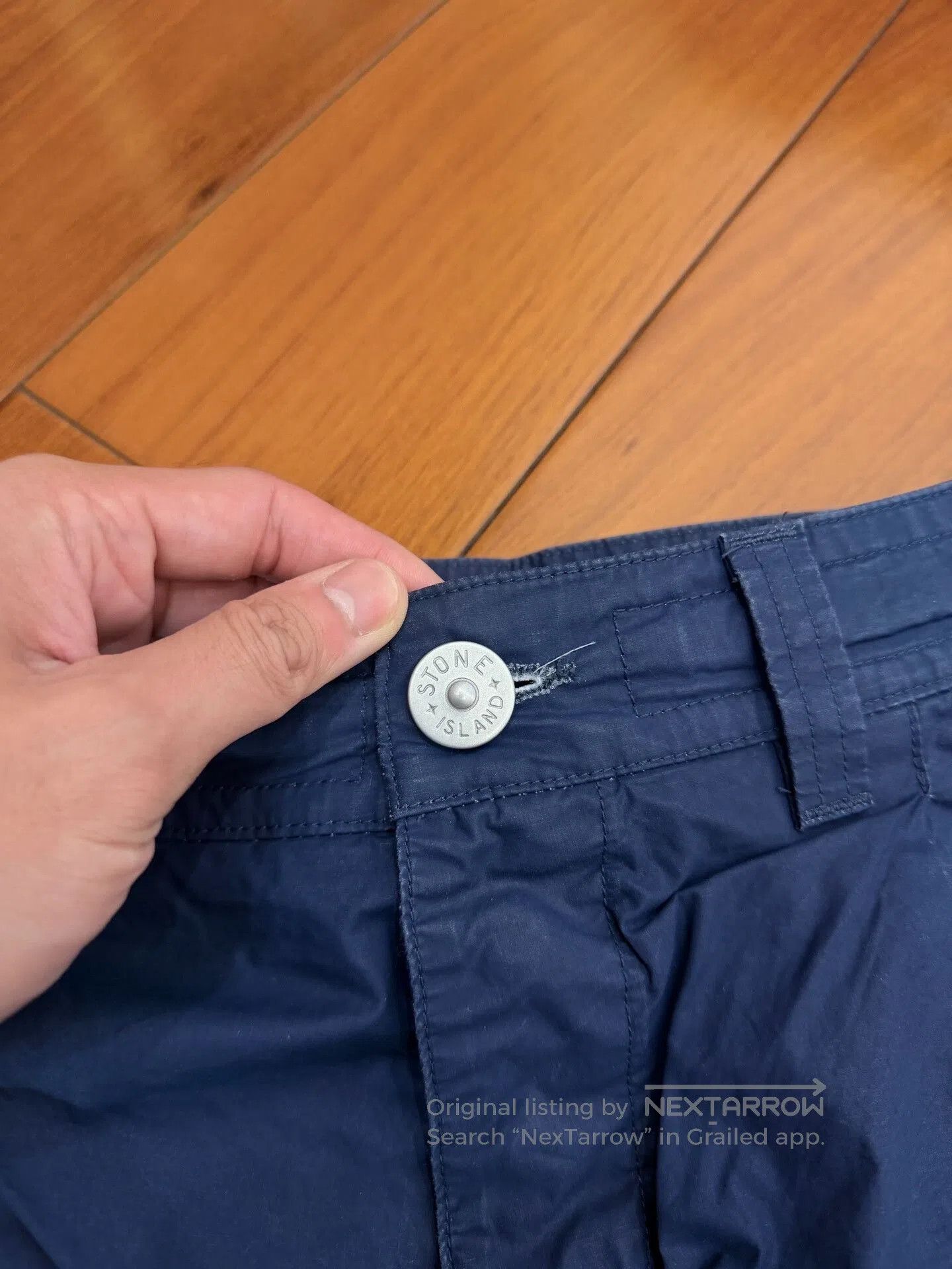 Stone Island Stone Island Dark Blue Nylon Wide. Size US 31 - 3 Thumbnail