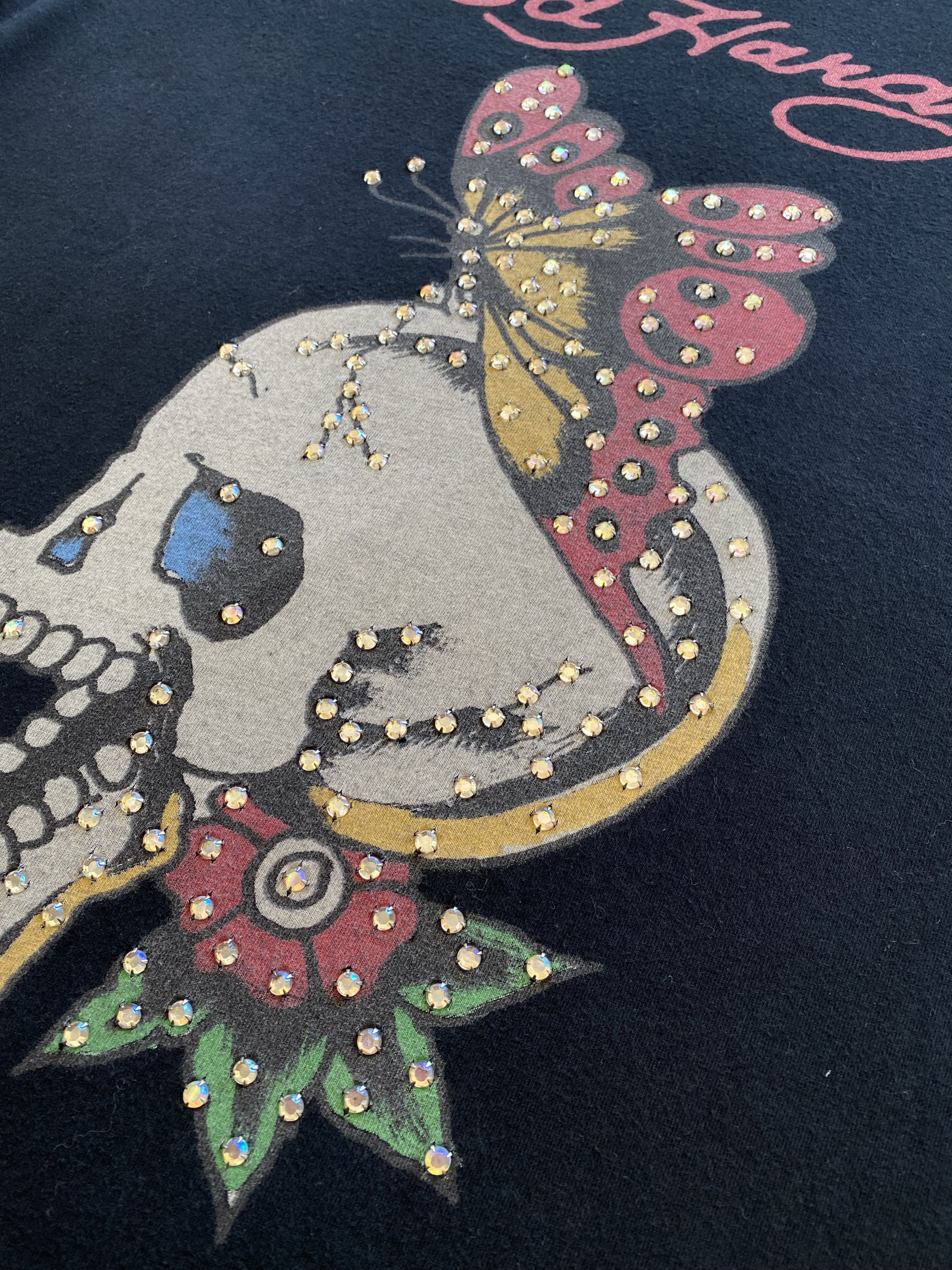 Christian Audigier Ed Hardy Vintage Y2K Cristian Audigier Black Streetwear Tee Size M / US 6-8 / IT 42-44 - 11 Thumbnail