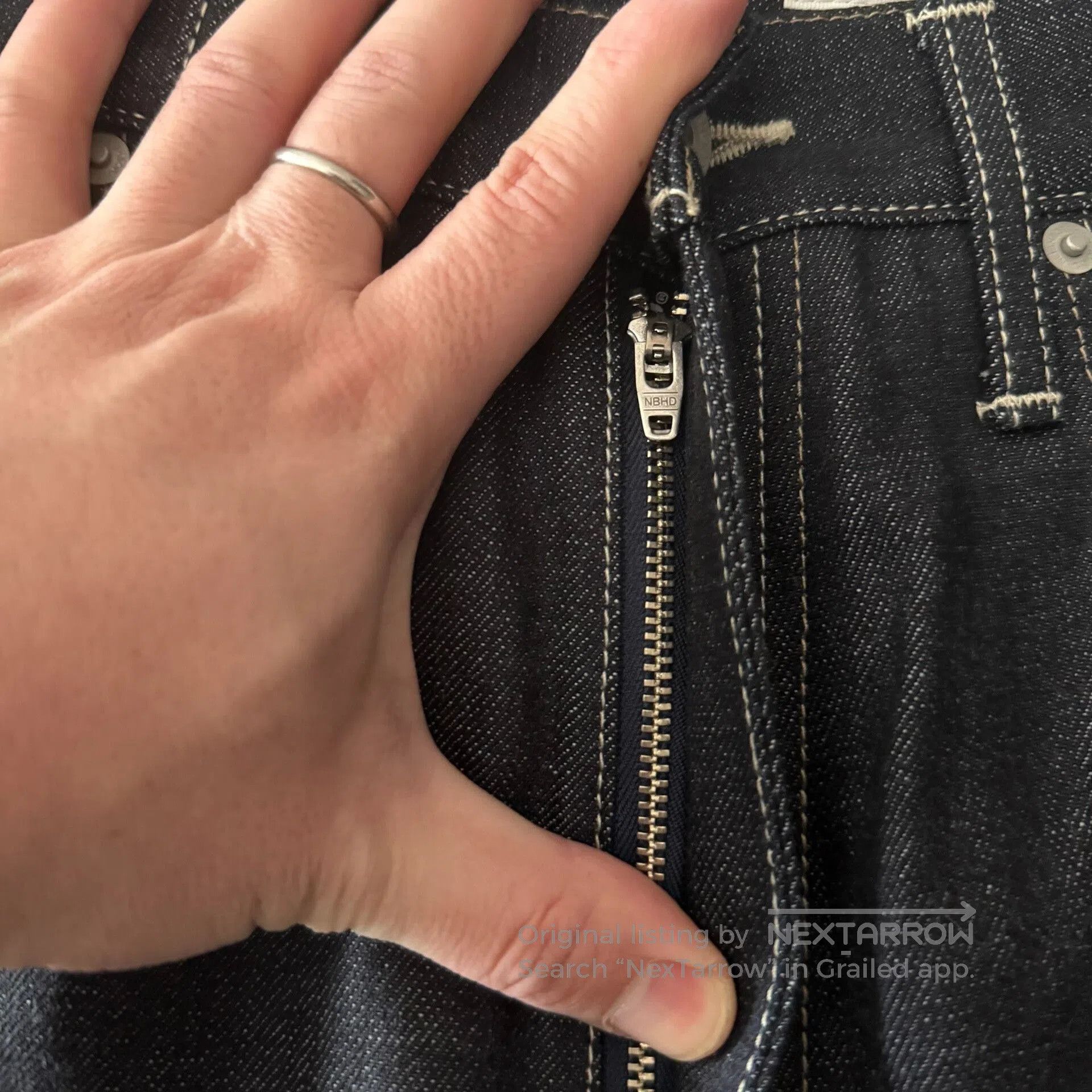 Neighborhood Neighborhood 24AW Basic Raw Jeans. Size US 36 / EU 52 - 5 Thumbnail