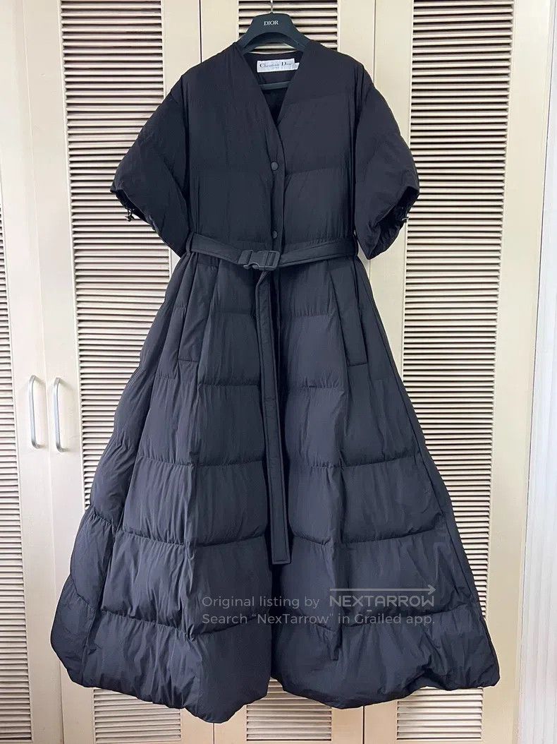 Dior Dior Black long cotton jacket Size XS / US 0-2 / IT 36-38 - 1 Thumbnail