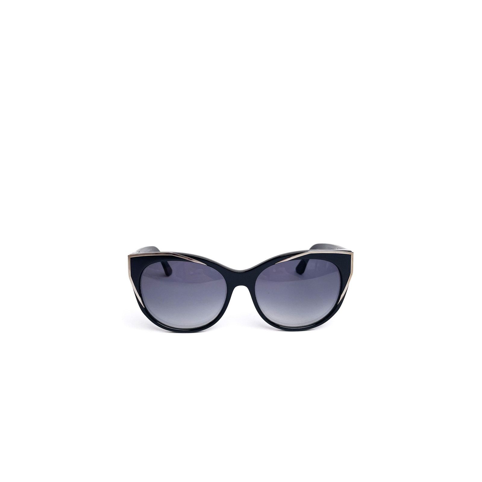 Thierry Lasry Black Silver Trim Sunnies Size ONE SIZE - 1 Thumbnail