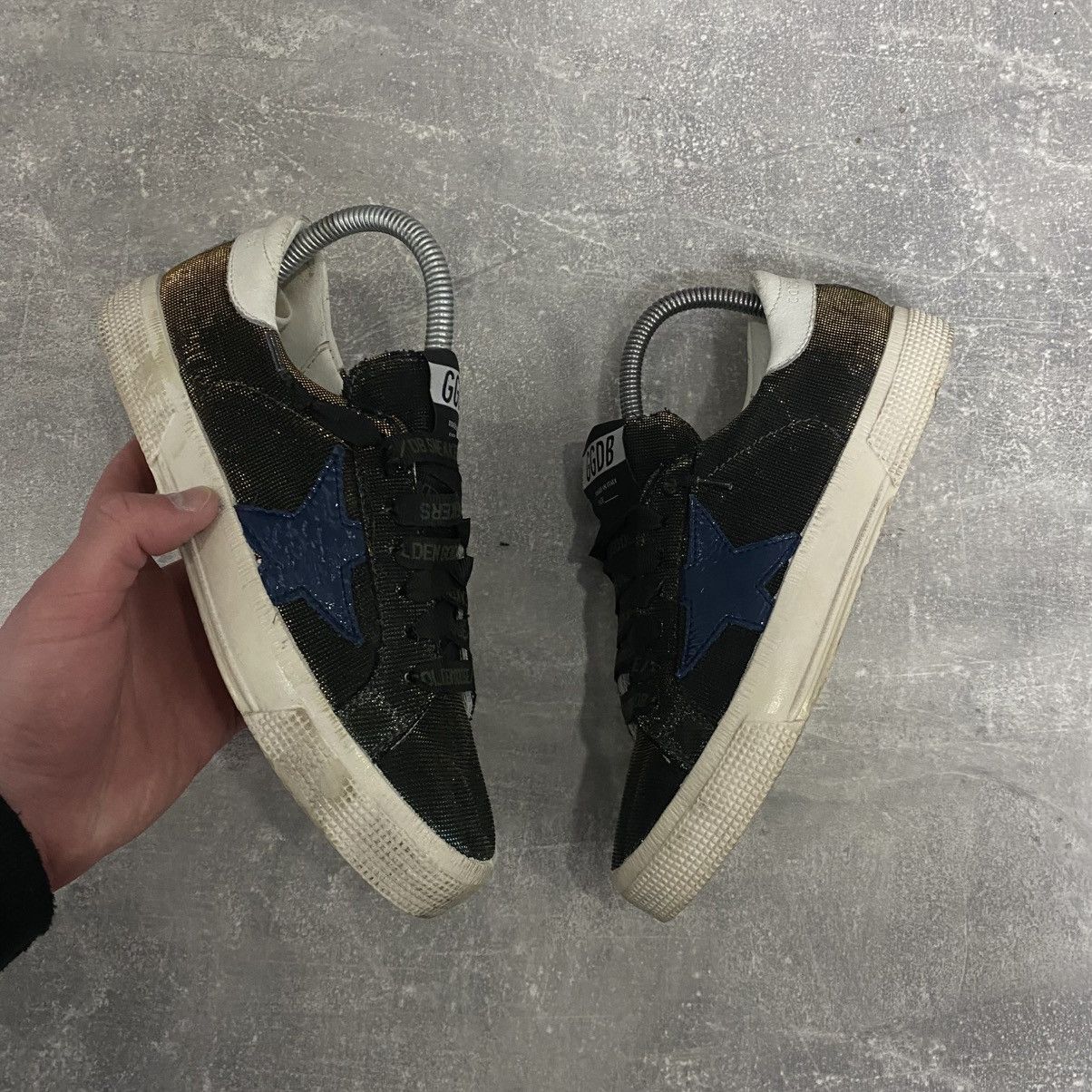 Golden Goose Golden Goose May Glitter Sneakers Size US 7 / IT 37 - 1 Thumbnail