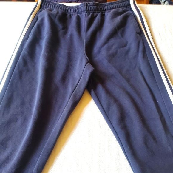 Adidas Adidas Logo on Pant Leg Sz. L Sweatpants Joggers Size US 34 / EU 50 - 1 Thumbnail