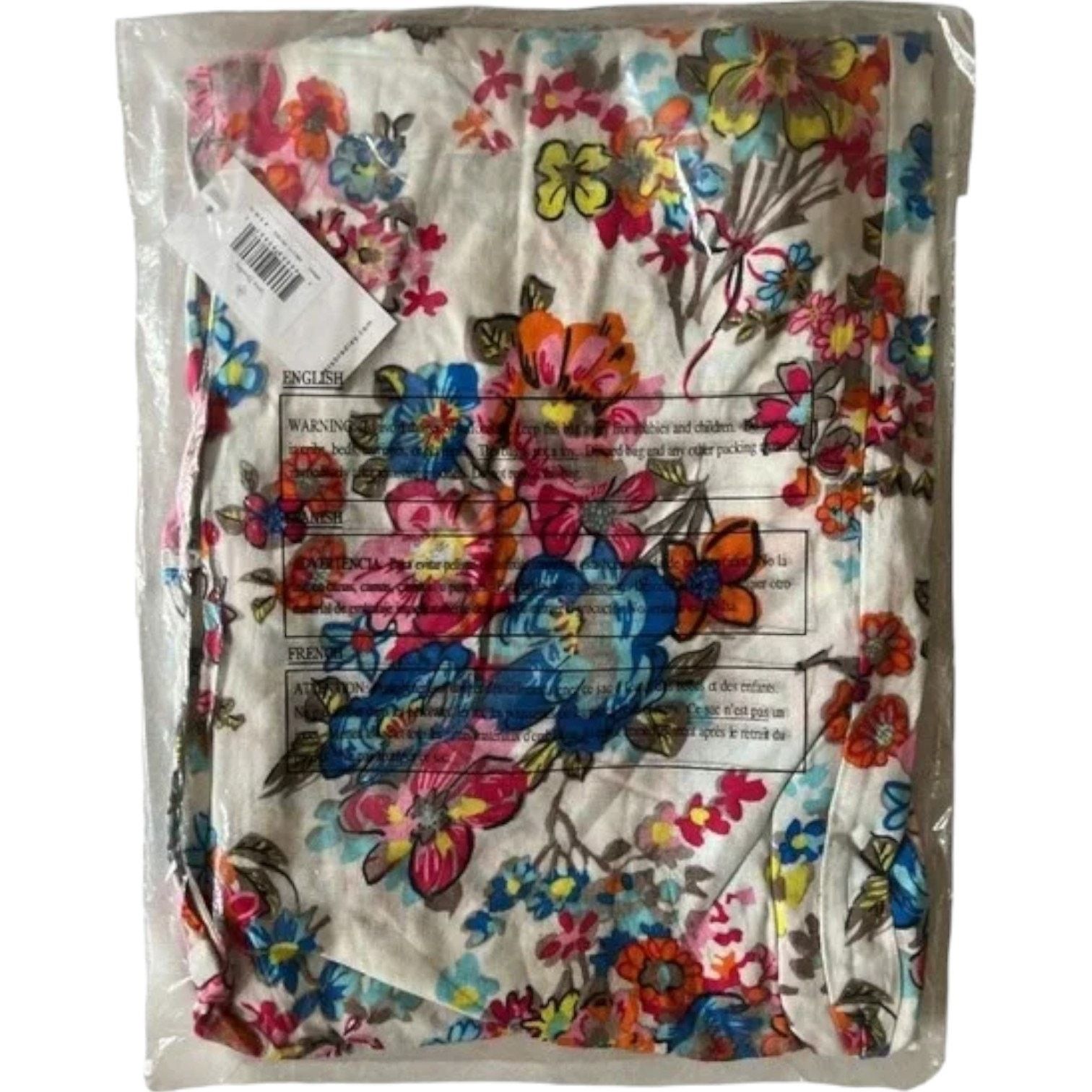 Vera Bradley VERA BRADLEY Pretty Posies Claudine Palazzo Pant w/ Tags, M Size 29" - 4 Thumbnail